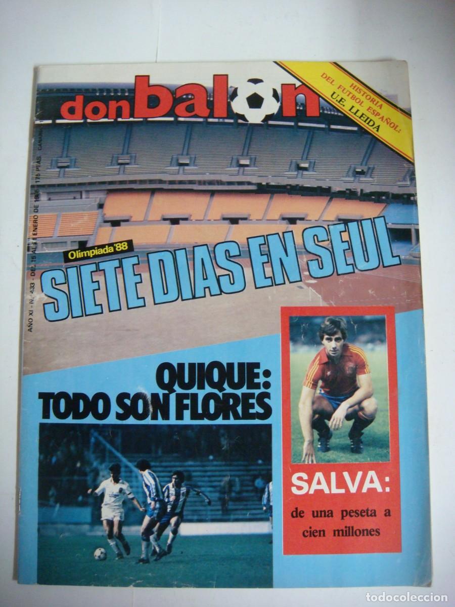 Sports collectibles: REVISTA DE DON BALON A&Ntilde;O 1985 N&ordm;-483-CAJ-REV-N&ordm;-1