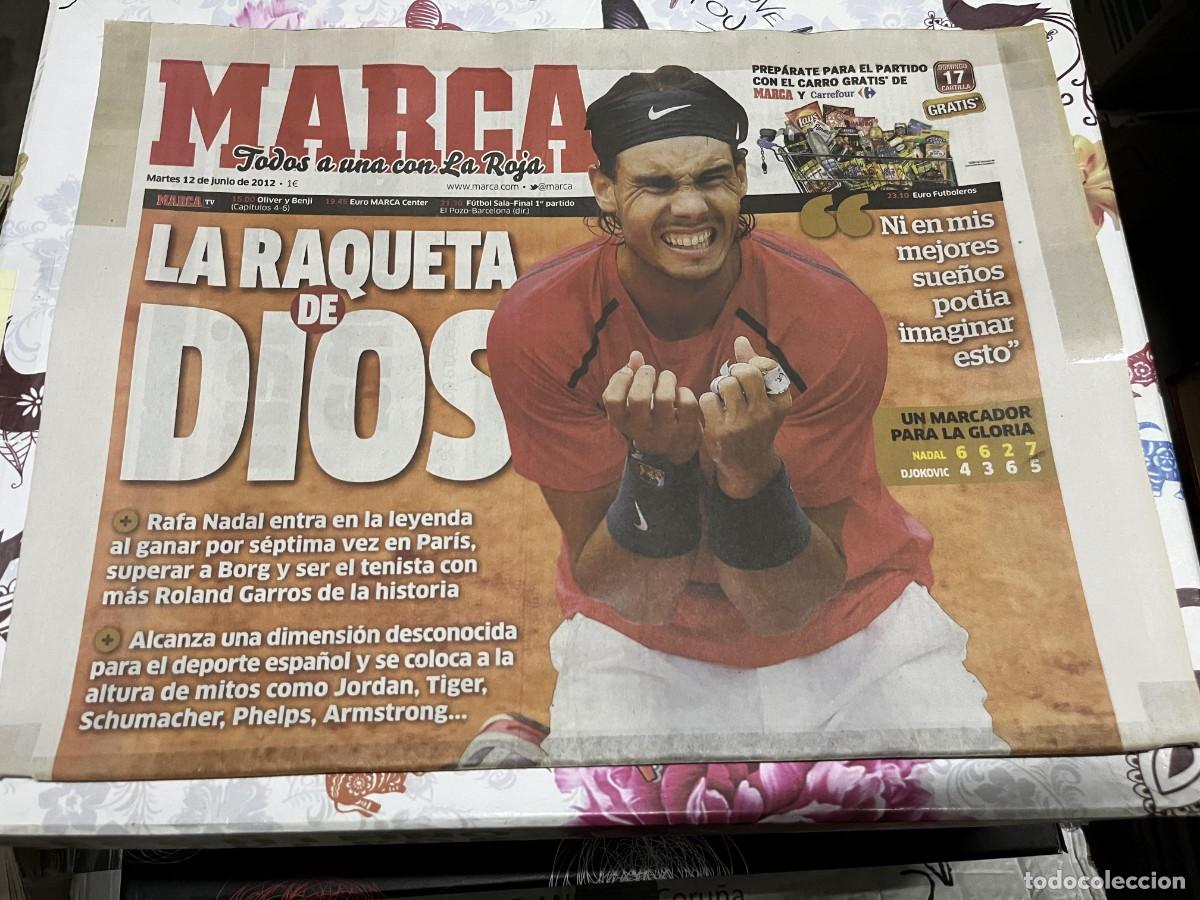 Coleccionismo deportivo: MARCA (12-6-2012) EURO EUROCOPA CAMPEON FINAL ROLAND GARROS RAFAEL NADAL TENIS