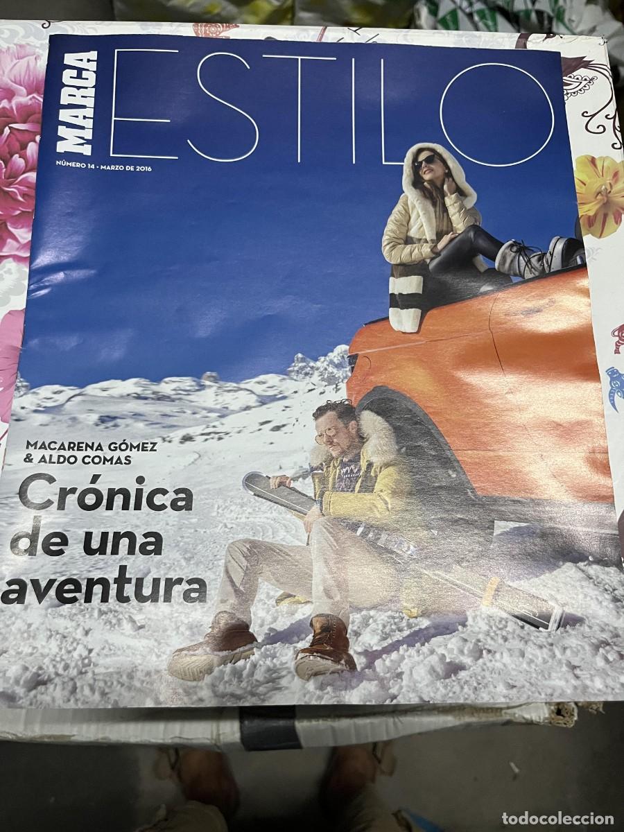 Coleccionismo deportivo: MARCA ESTILO # 14 (MARZO 2016) MACARENA GOMEZ ALDO COMAS COCA COLA SANCHO