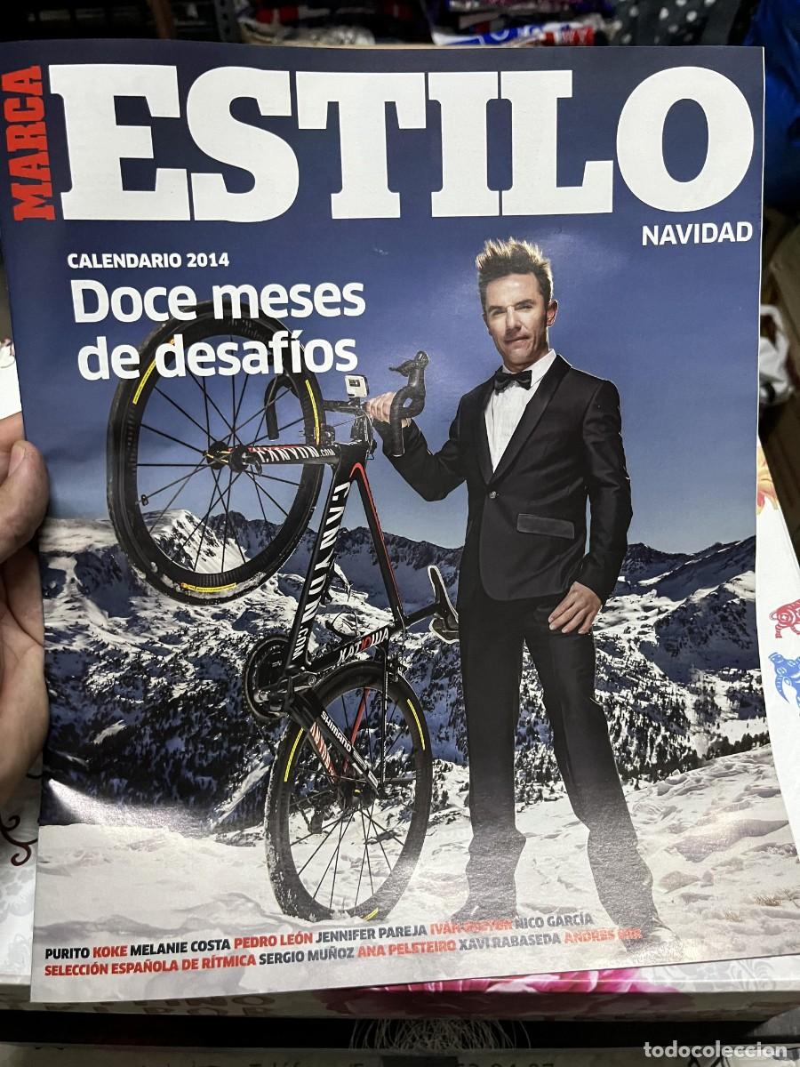 Coleccionismo deportivo: MARCA ESTILO NAVIDAD 2013 KOKE PURITO MELANIE COSTA PEDRO LEON SERGIO MU&Ntilde;OZ