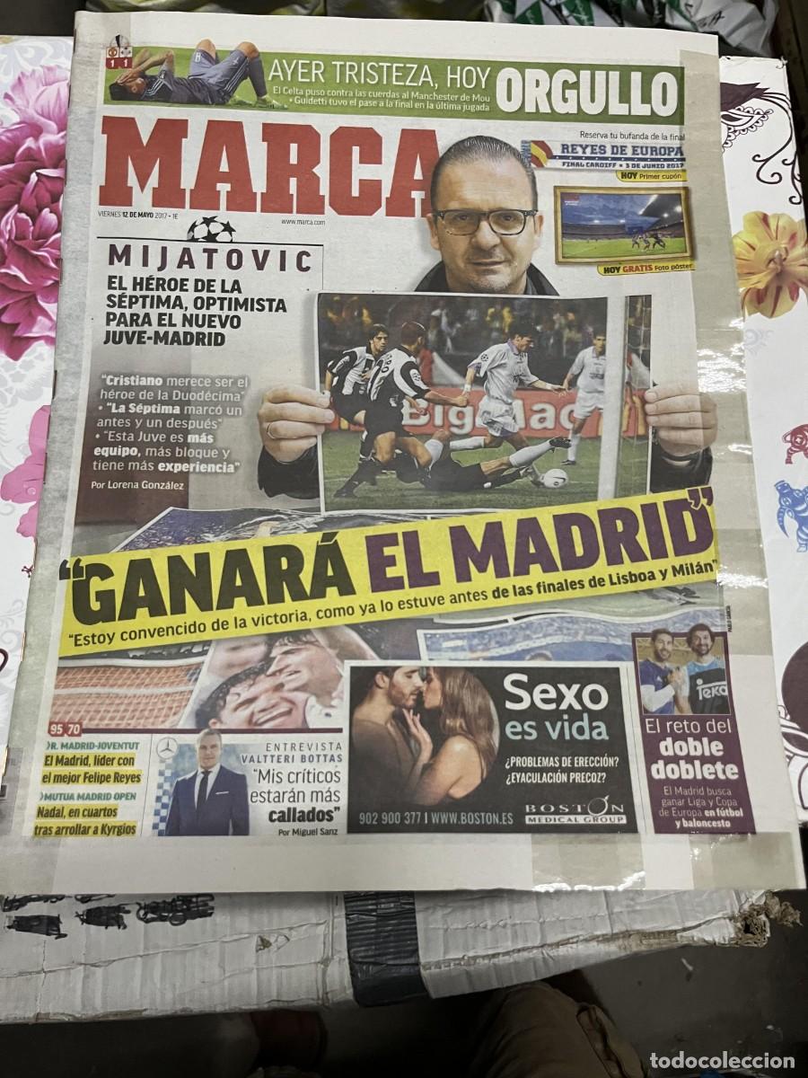 Coleccionismo deportivo: MARCA (12-5-2017) FINAL CHAMPIONS REAL MADRID JUVENTUS MIJATOVIC ENTREVISTA VALTTERI BOTTAS