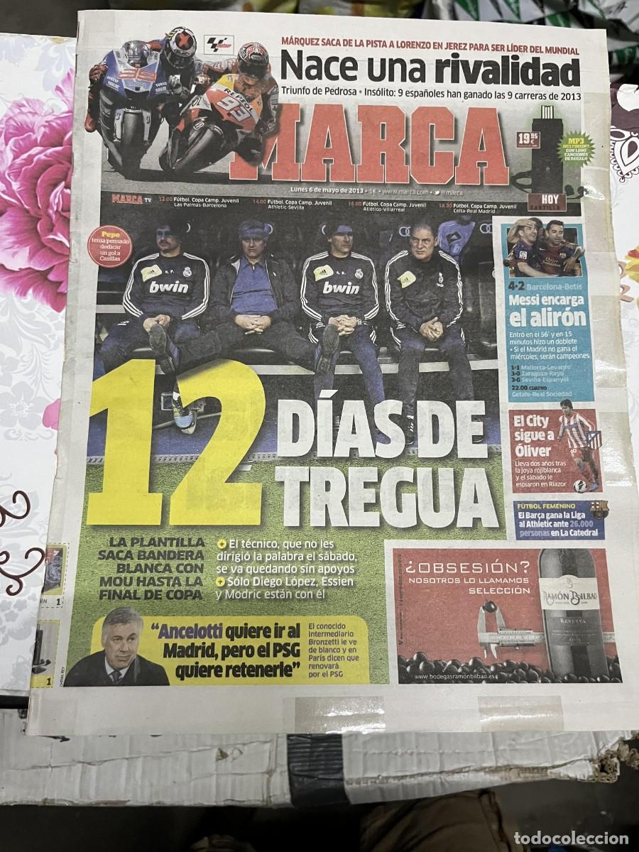 Coleccionismo deportivo: MARCA (6-5-2013) CRISTIANO RONALDO MARC MARQUEZ JORGE LORENZO MOURINHO ANCELOTTI