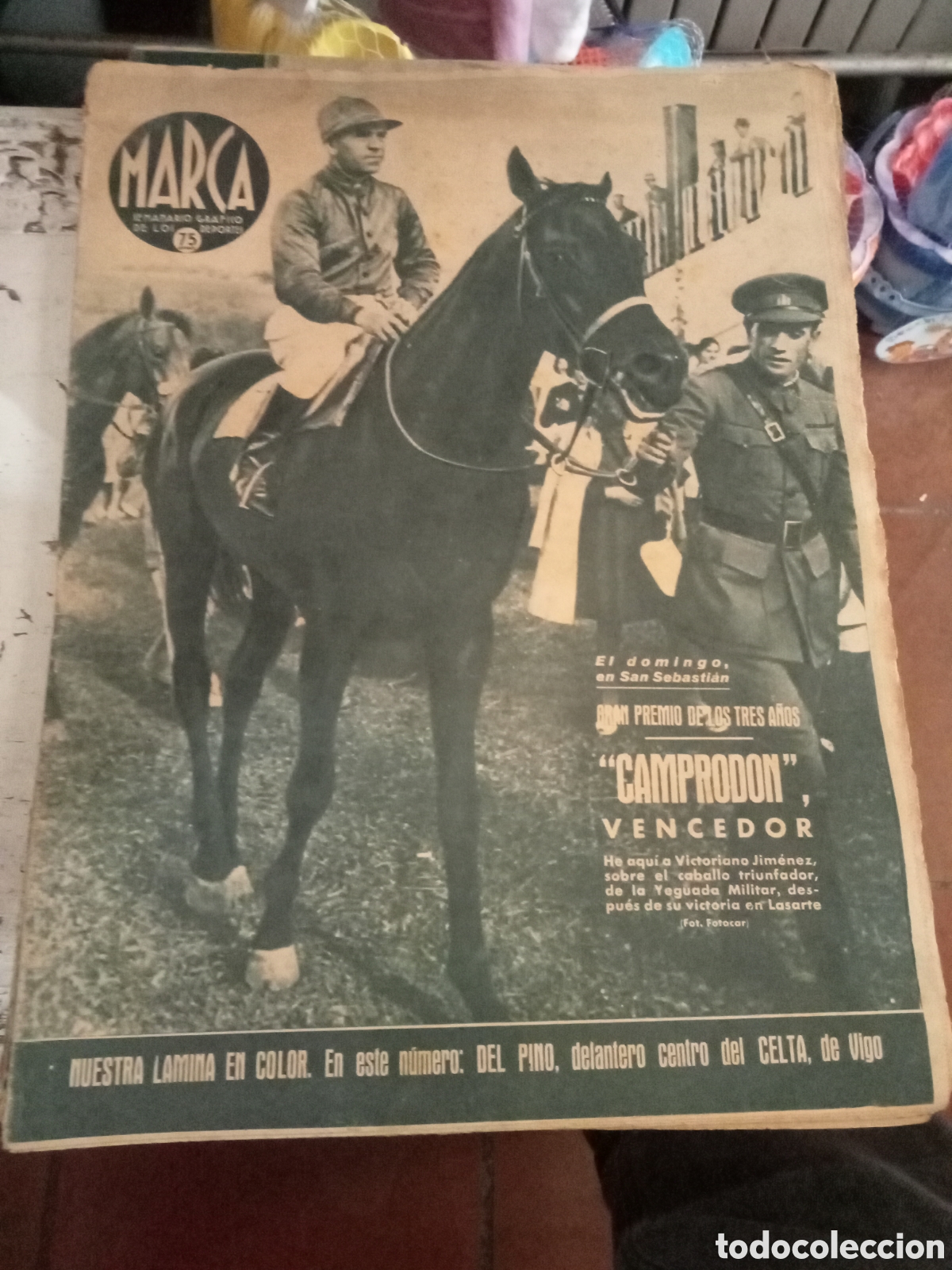 Coleccionismo deportivo: marca semanario grafico de los deportes n&ordm; 183 11 agosto 1942