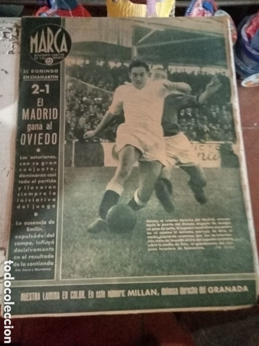 Coleccionismo deportivo: marca semanario grafico de los deportes n&ordm; 198 24 noviembre 1942