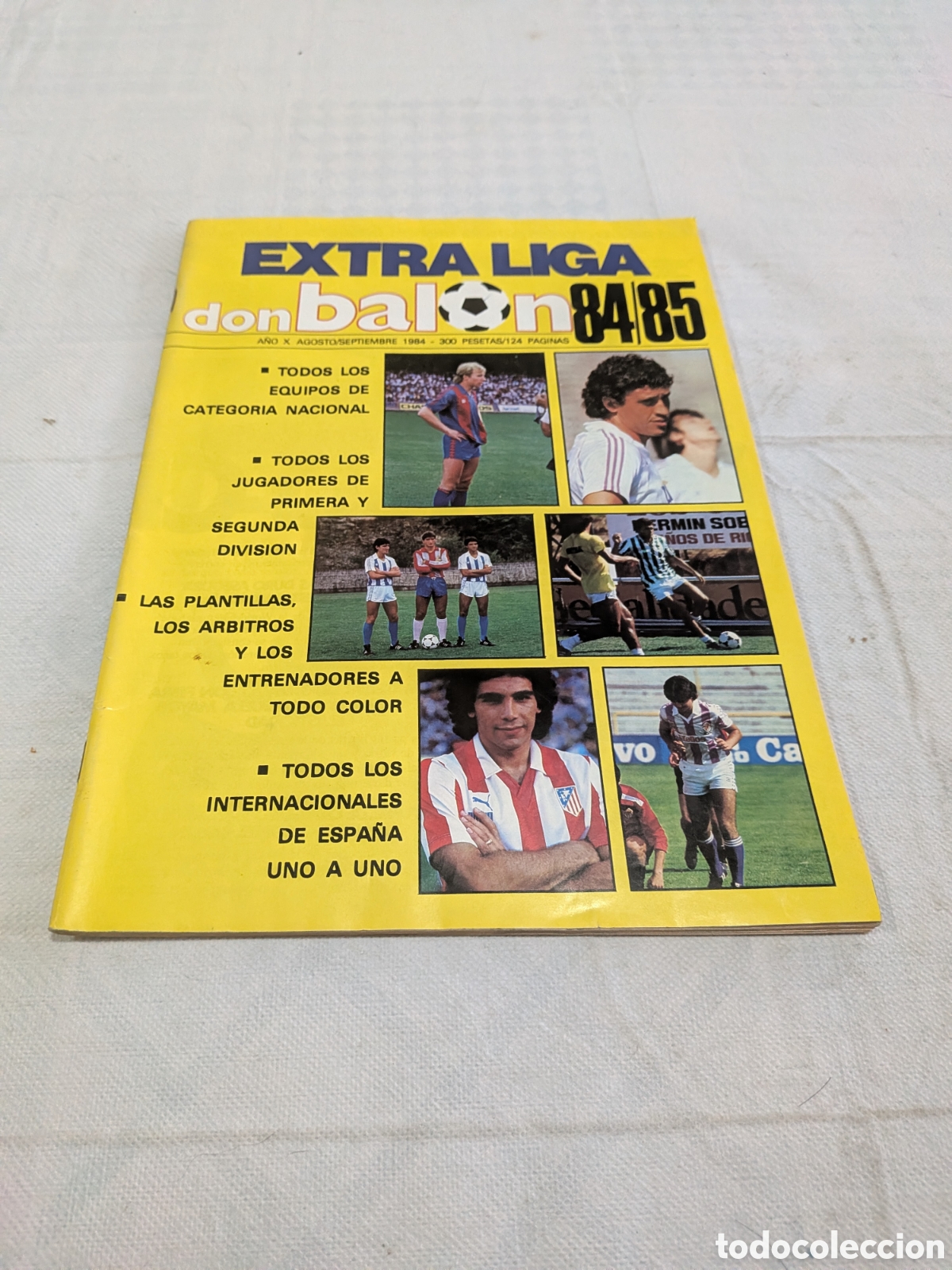 Colecionismo desportivo: EXTRA DON BALON GUIA LIGA 84-85 REVISTA ESPECIAL TEMPORADA 1984 1985 GUIDE POSTER FUTBOL