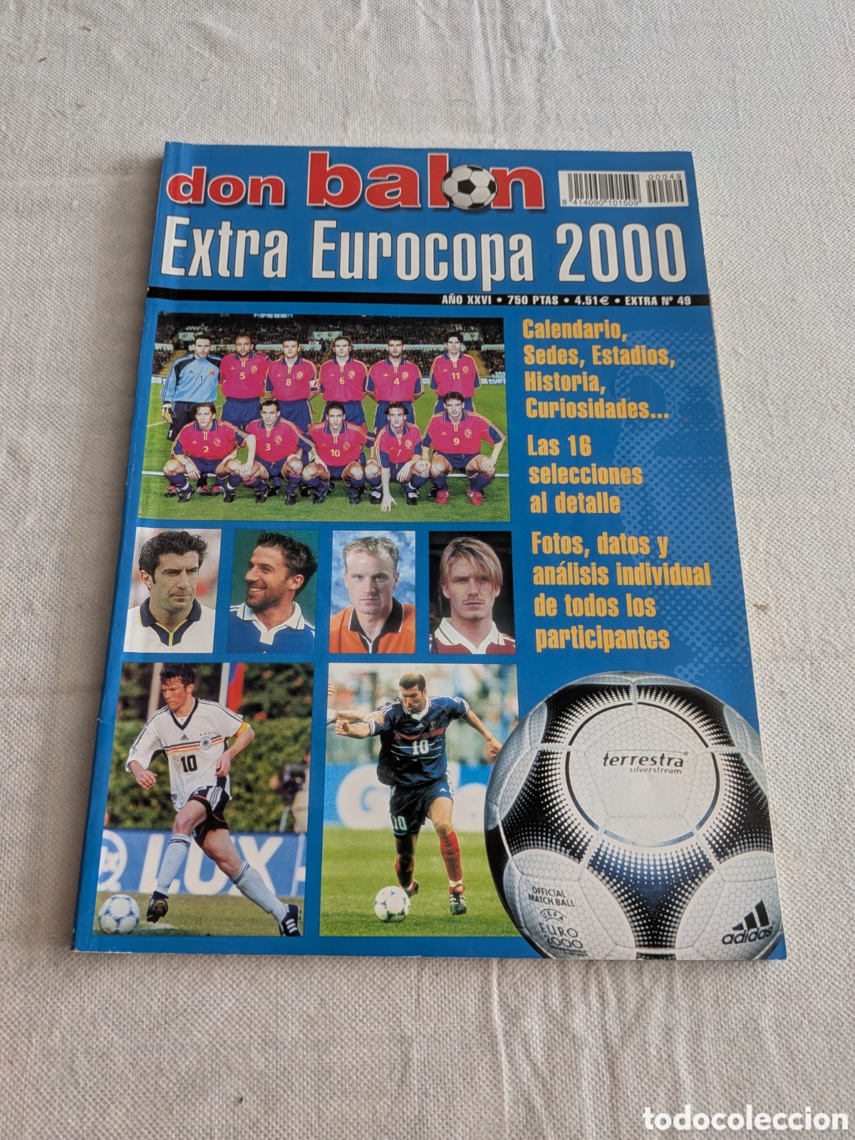 Colecionismo desportivo: REVISTA EXTRA DON BALON EUROCOPA 2000
