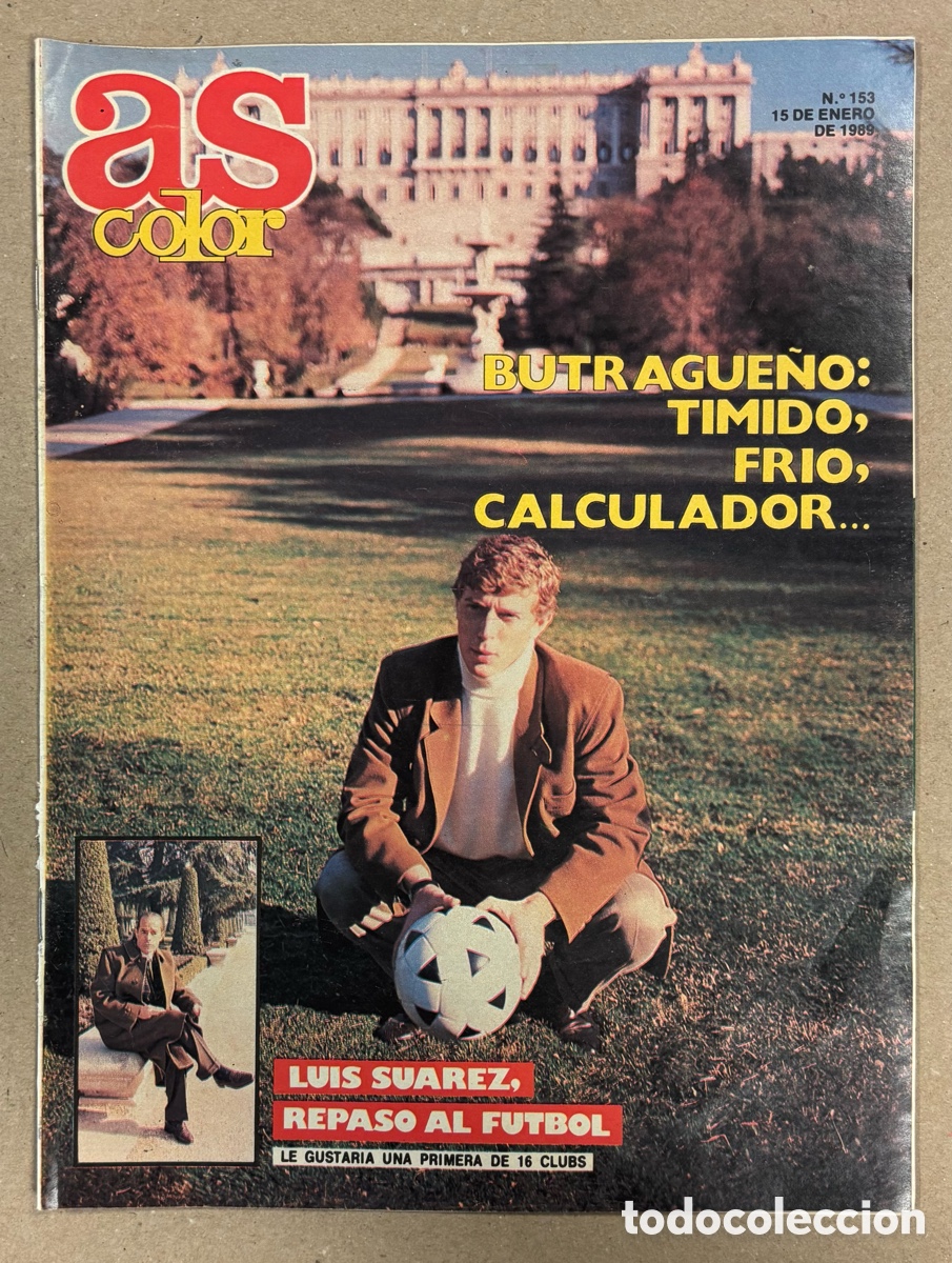 Coleccionismo deportivo: AS COLOR N&deg; 153 (1989). BUTRAGUE&Ntilde;O, LUIS SU&Aacute;REZ, POSTER KAREEM ABDUL JABBAR,&hellip;