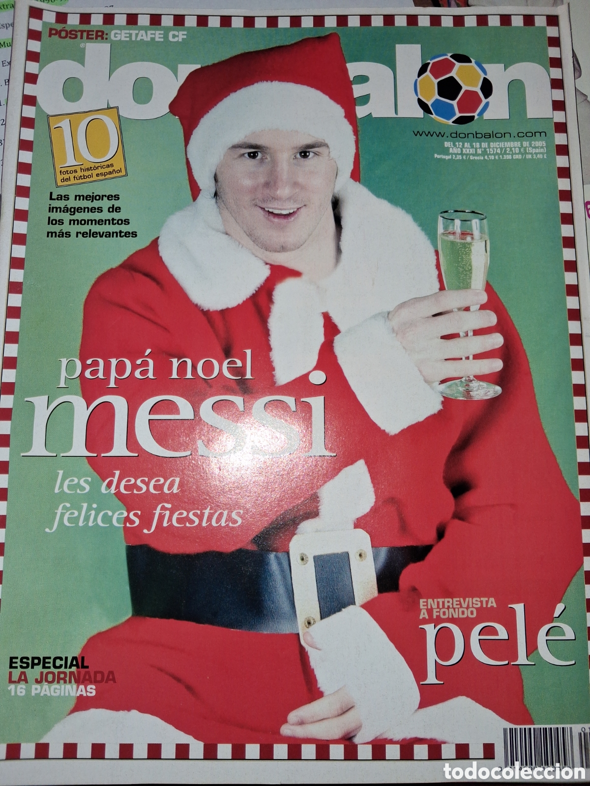 Coleccionismo deportivo: Revista Don Balon n&deg;1574 Messi