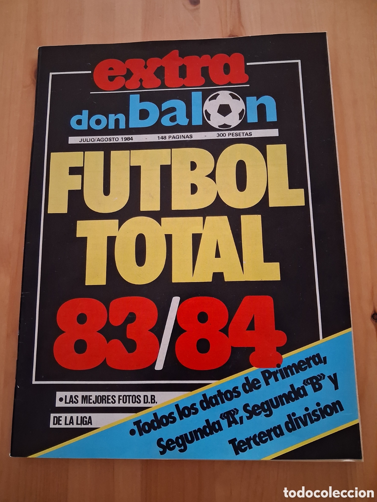Coleccionismo deportivo: Extra Don Balon F&uacute;tbol Total 83/84