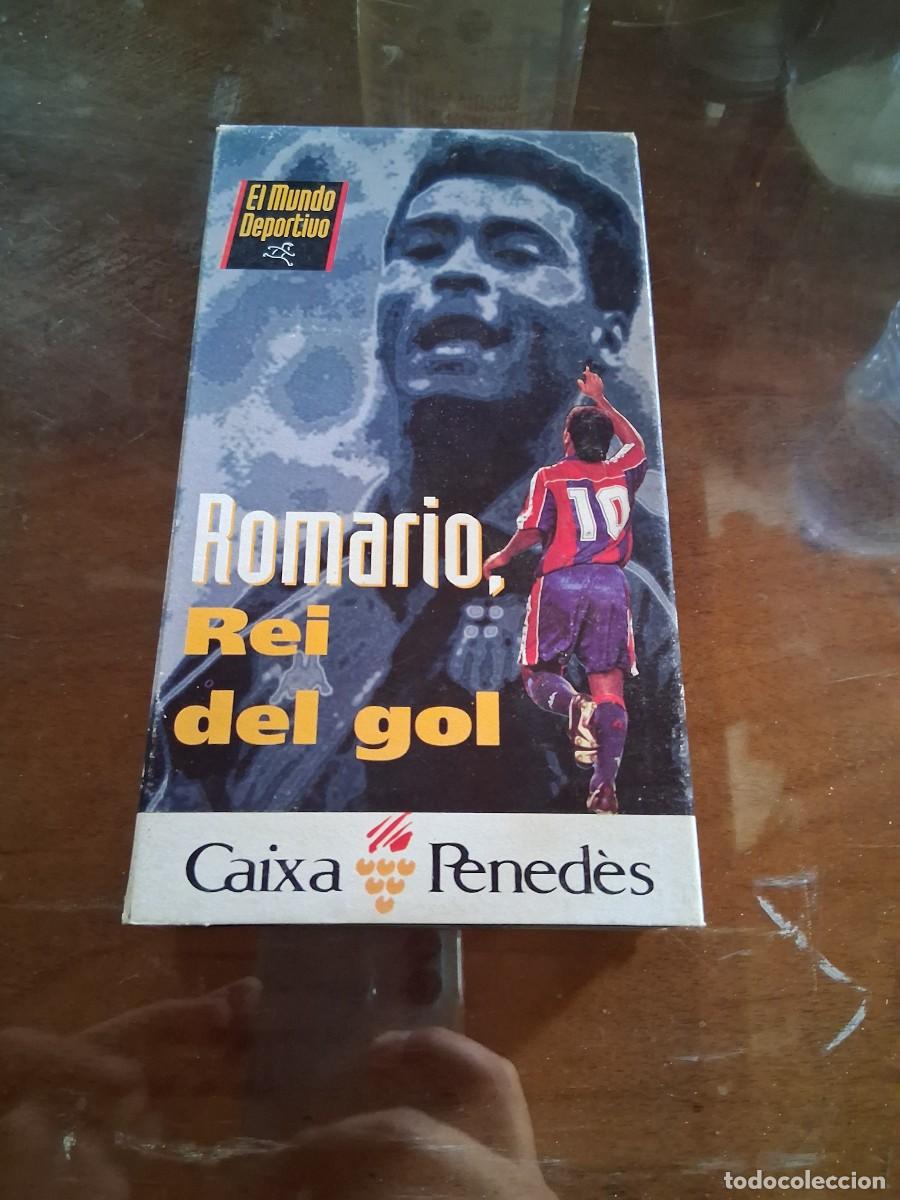 Coleccionismo deportivo: Romario Rei del Gol VHS El Mundo Deportivo En catal&agrave; F.C. Barcelona f&uacute;tbol