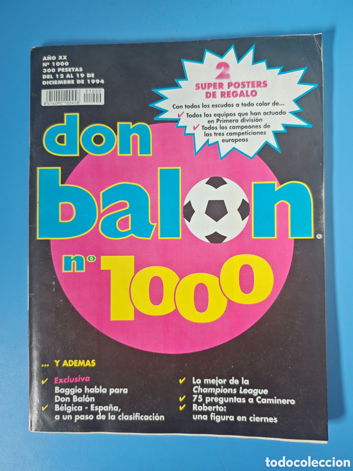 Coleccionismo deportivo: Revista 1000 Don Bal&oacute;n