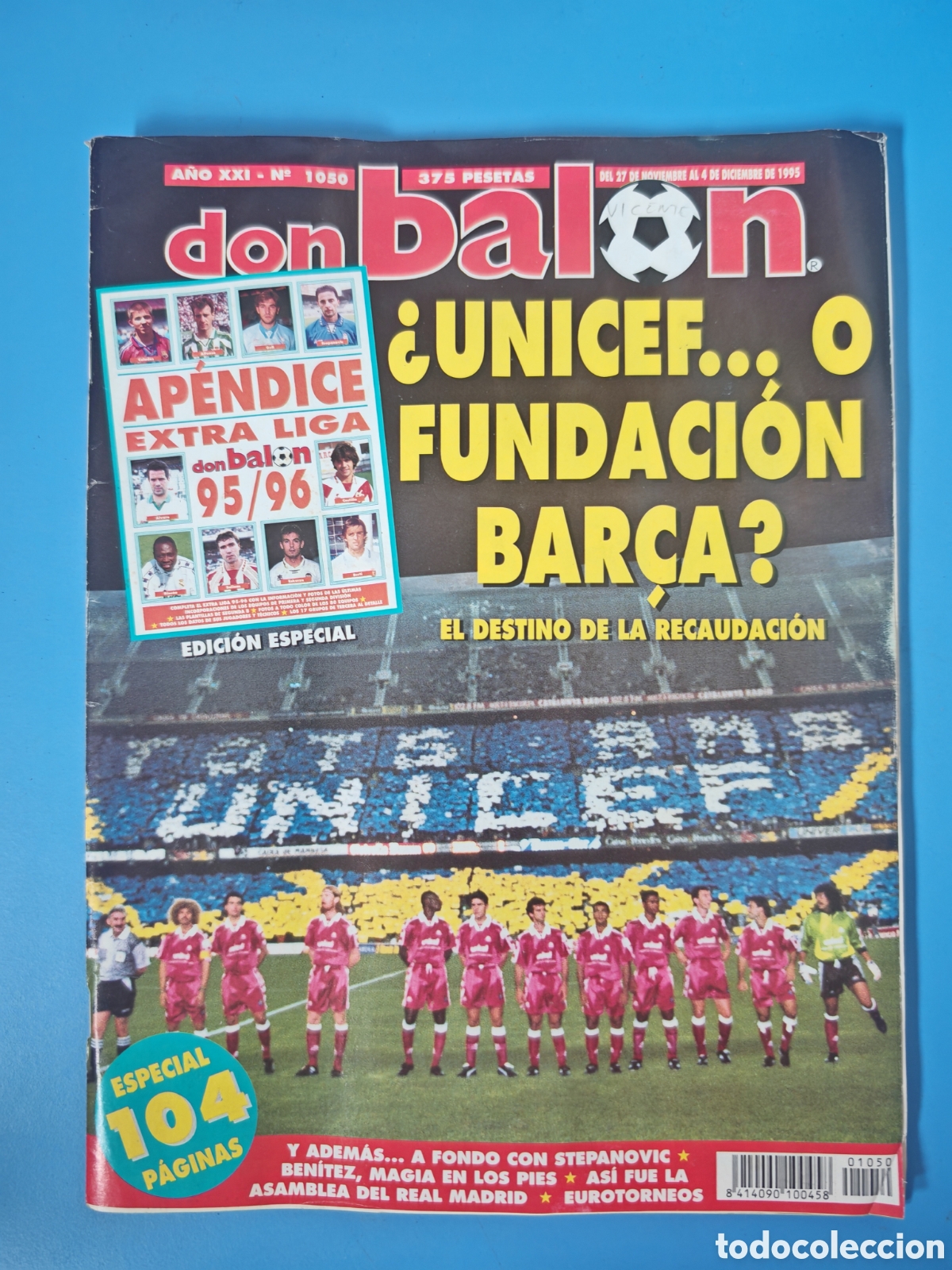 Coleccionismo deportivo: Ap&eacute;ndice Don Bal&oacute;n 95-96 - Foto 2
