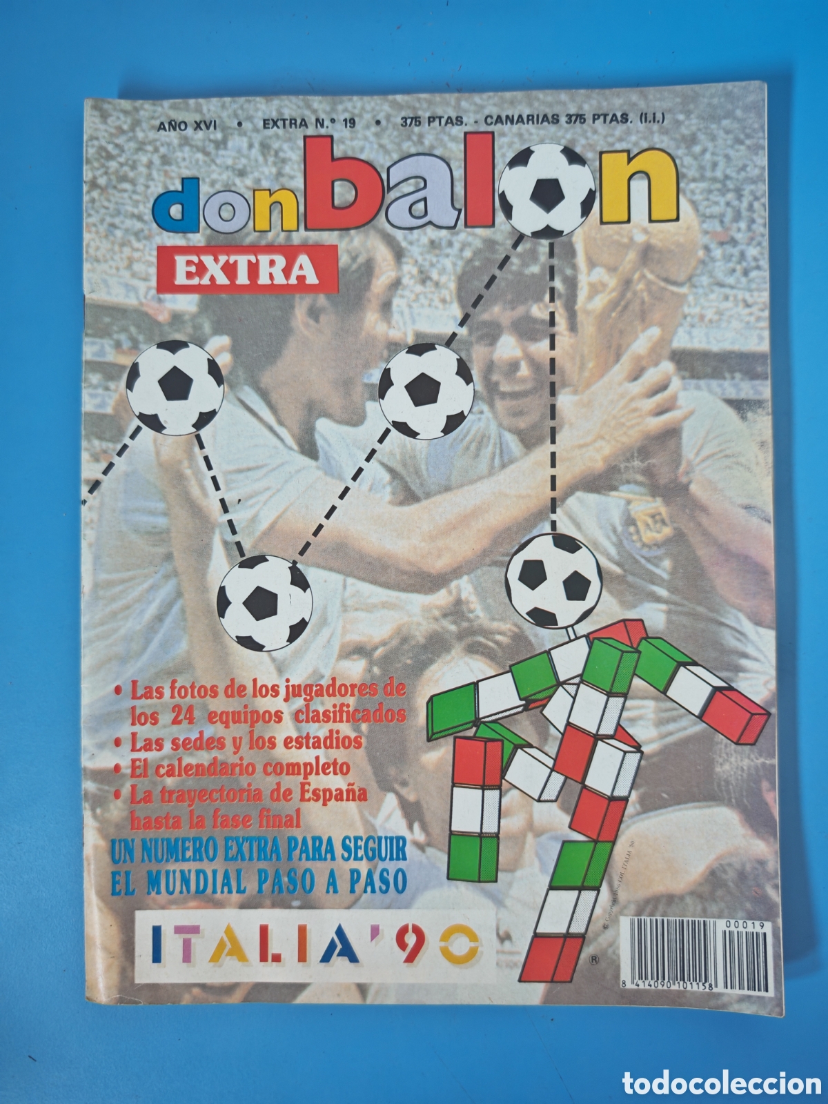Coleccionismo deportivo: Extra gu&iacute;a Mundial Italia 1990