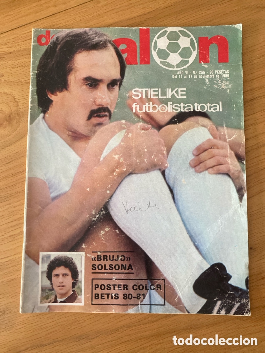 Collezionismo sportivo: Don bal&oacute;n 266 - Poster Betis - Valencia - Bar&ccedil;a - Arconada - Almeria - Miguel Mu&ntilde;oz - Bonhof - Ajax