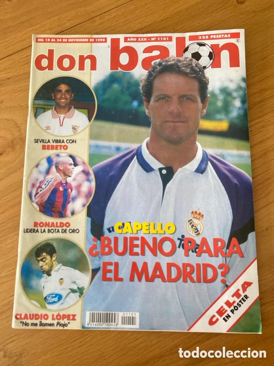 Coleccionismo deportivo: Don bal&oacute;n 1101 - Poster Celta - Athletic - Sevilla - Valencia - Final Intercontinental - Espa&ntilde;a