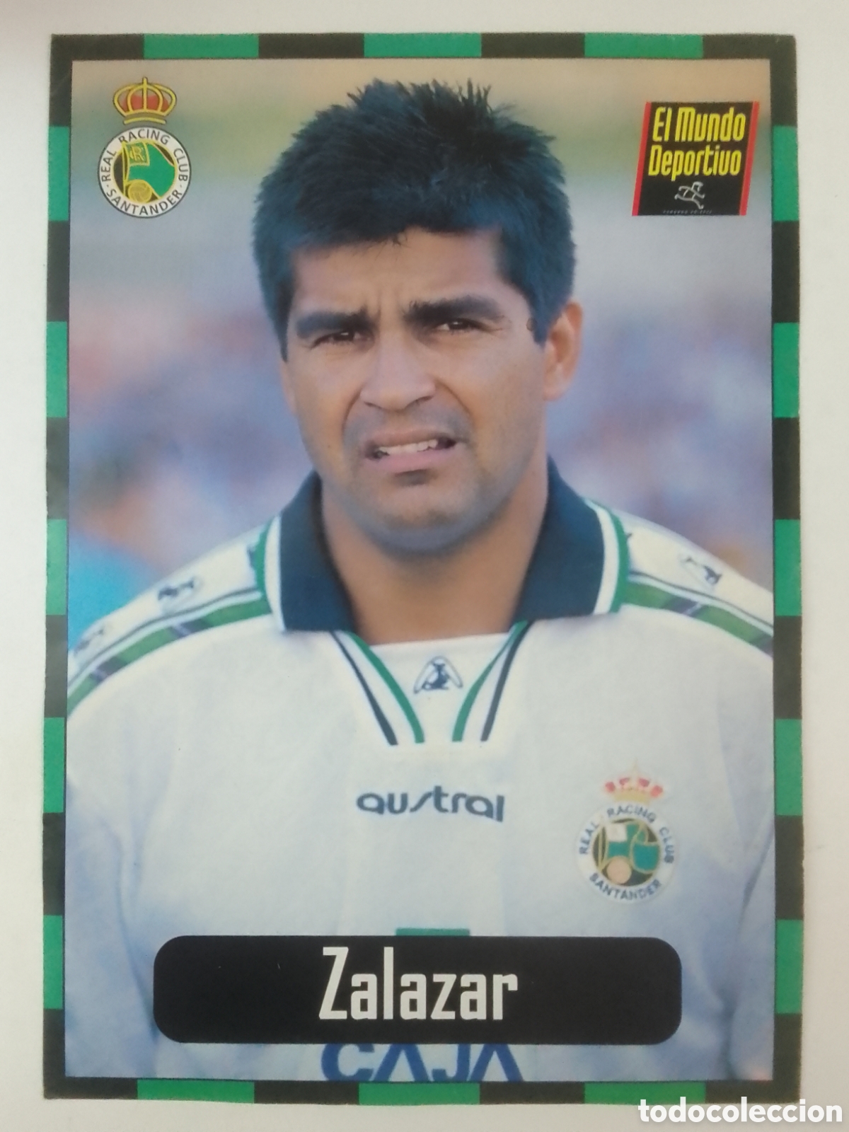 Sammelleidenschaft Sport: Lamina El Mundo Deportivo Colecci&oacute;n Racing n&deg; 3 Zalazar.