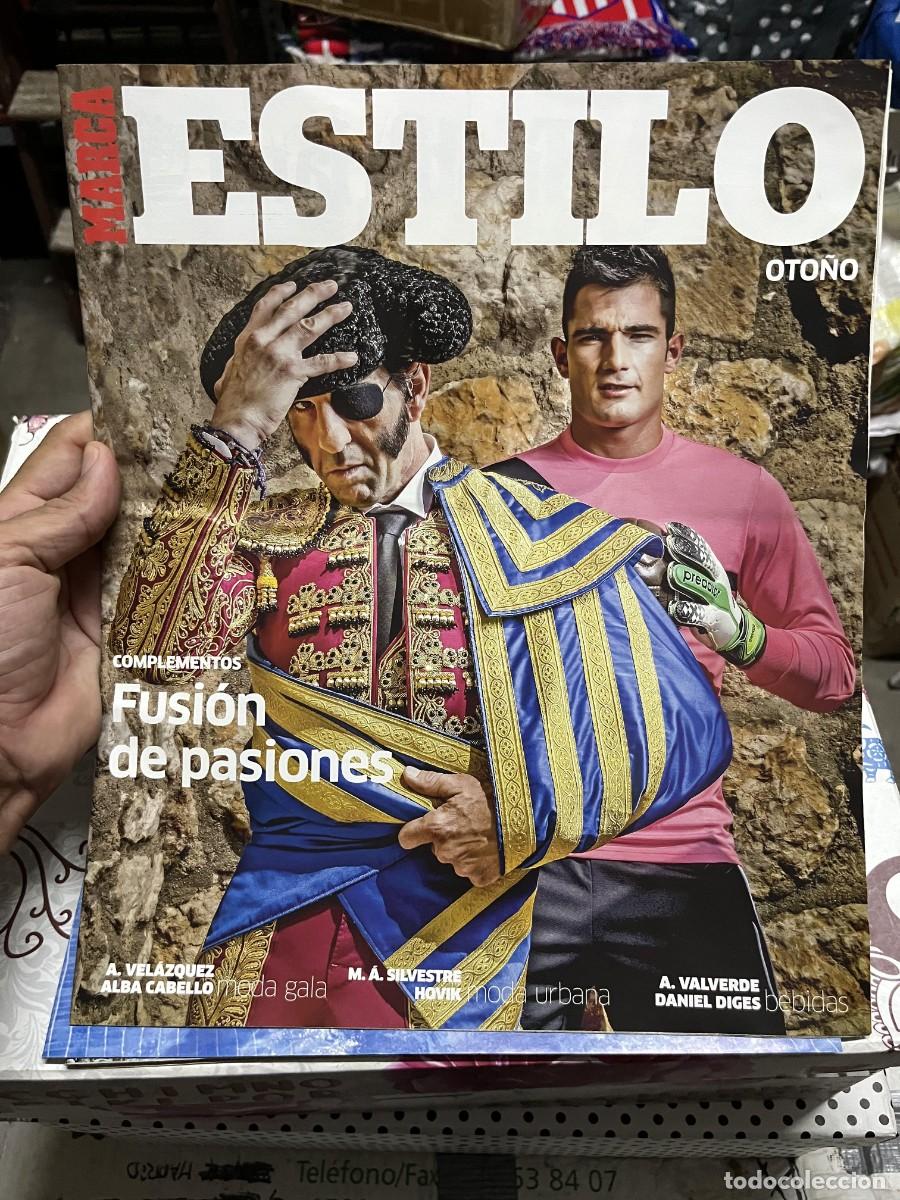 Coleccionismo deportivo: MARCA ESTILO OCTUBRE 2013 JUAN JOSE PADILLA ALBA CABELLO A VELAZQUEZ SILVESTRE HOVIK DANIEL DIGES