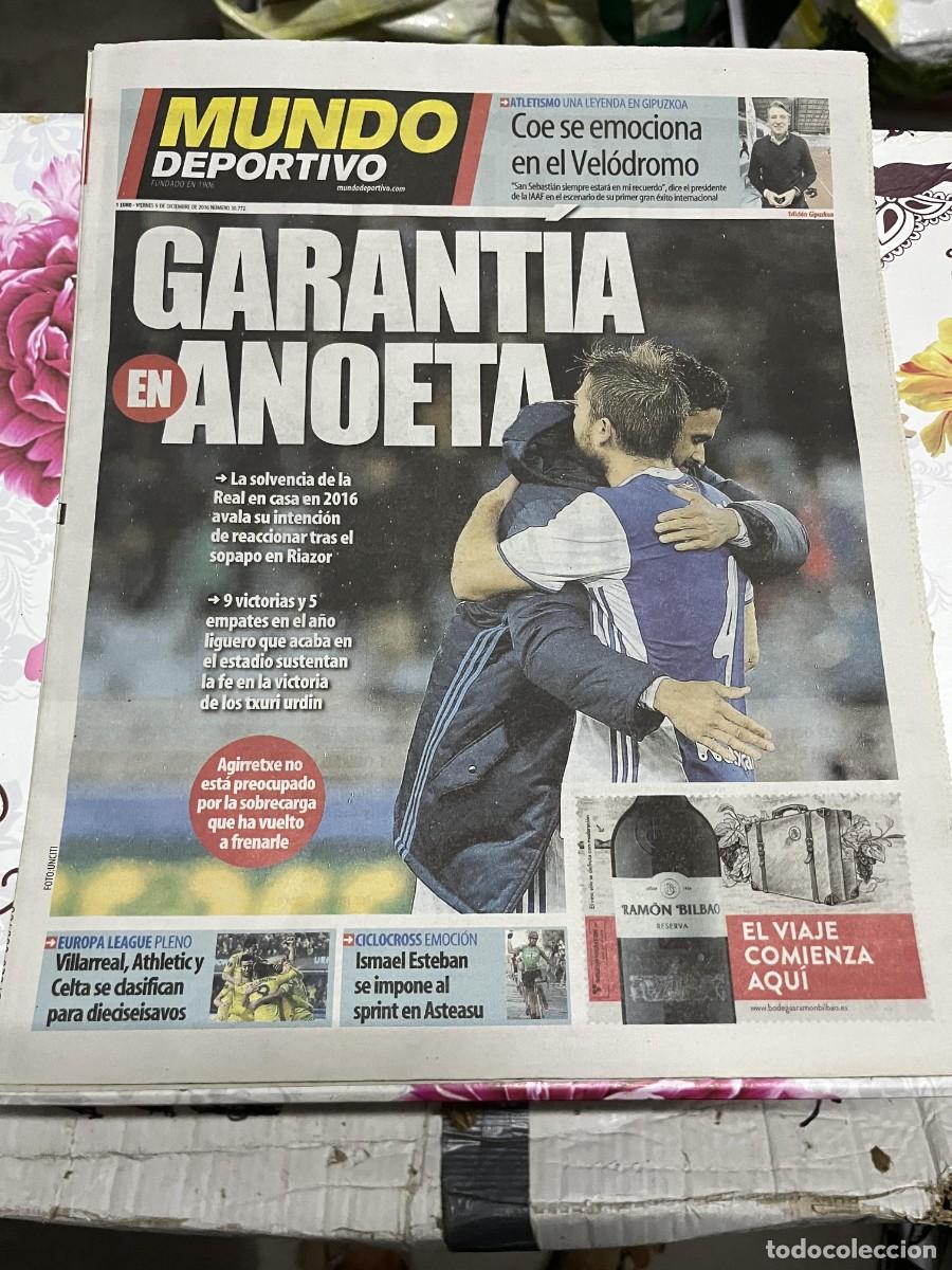 Sammelleidenschaft Sport: MUNDO DEPORTIVO (9-12-2016) COE ISMAEL ESTEBAN PANATHINAIKOS 0-2 CELTA VIGO VILLARREAL 2-1 STEAUA