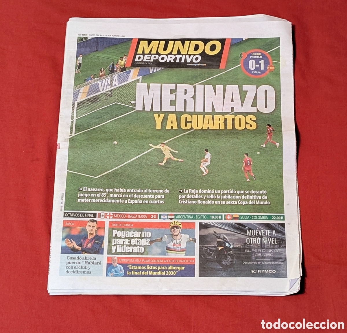 Coleccionismo deportivo: El Mundo Deportivo. FIFA WORLD CUP 2026. Copa del Mundo. Mundial 2026
