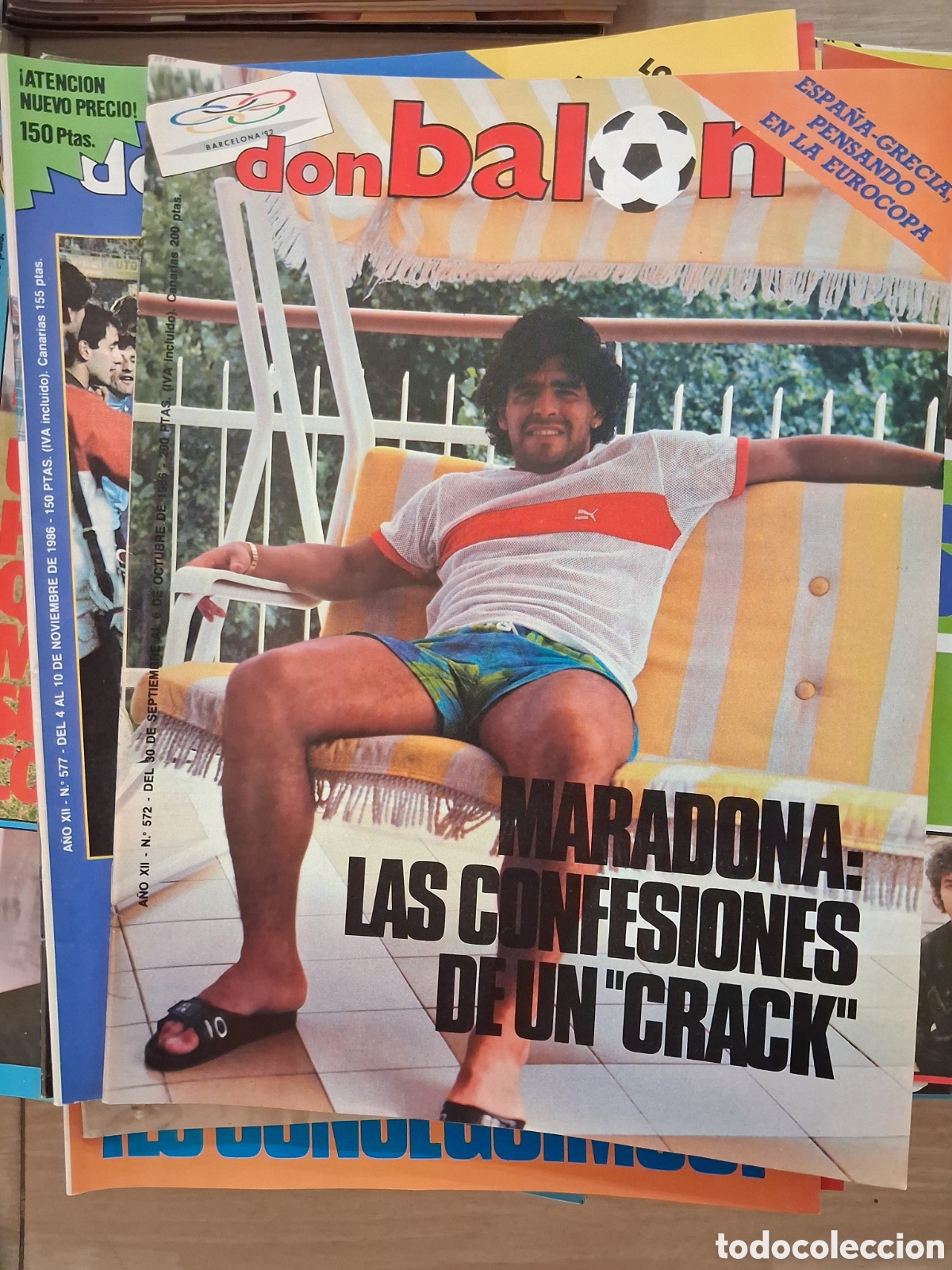 Coleccionismo deportivo: Revistas Don Balon desde 1987 al 2011