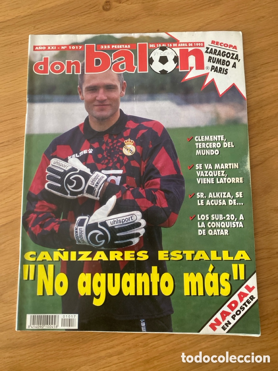 Coleccionismo deportivo: Don bal&oacute;n 1017 - Poster Barcelona - M. V&aacute;zquez - Espa&ntilde;a - Popescu - Zaragoza Recopa - Champions