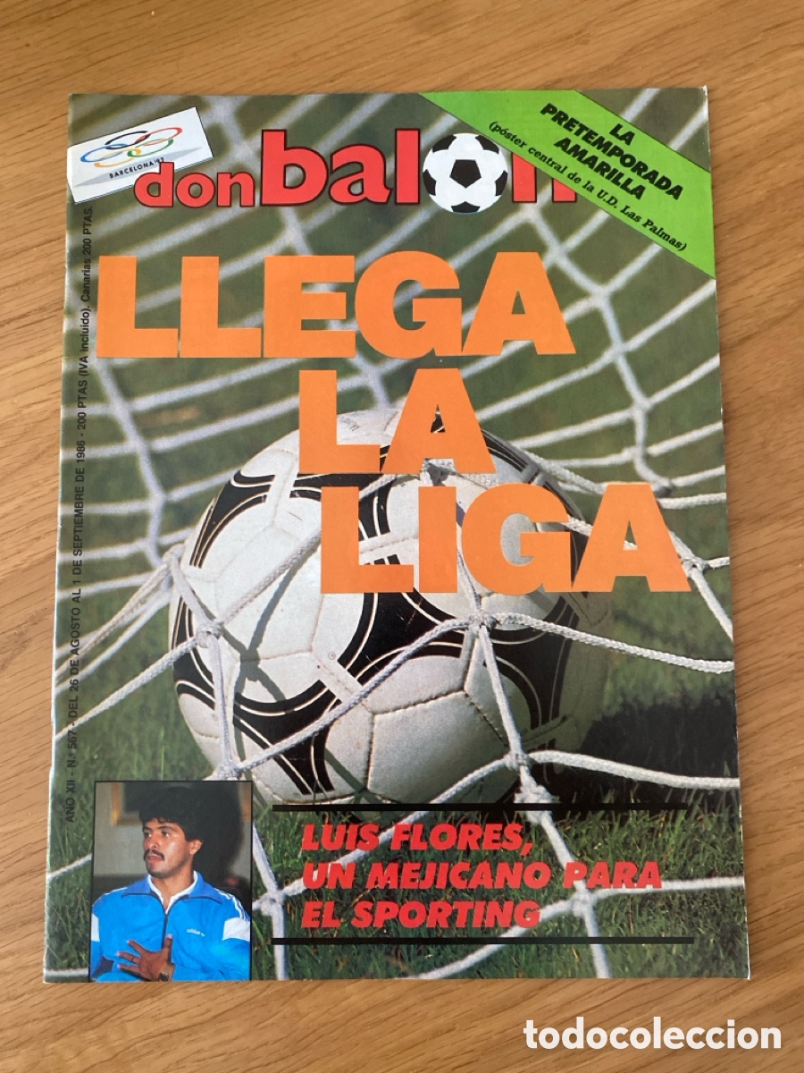 Coleccionismo deportivo: Don bal&oacute;n 567 - Poster Las Palmas - Palencia - An&aacute;lisis liga - Bundesliga - Sporting - Sevilla