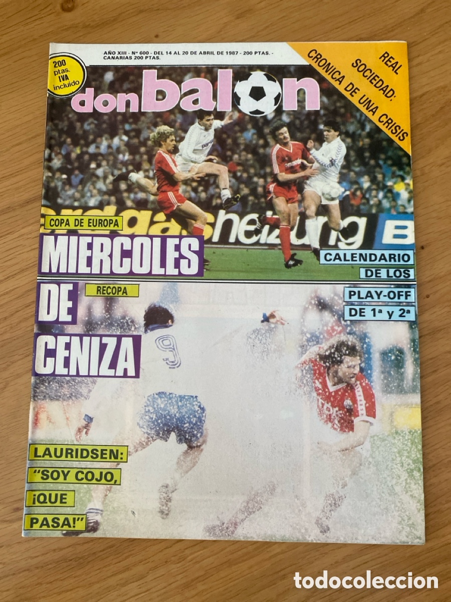 Coleccionismo deportivo: Don bal&oacute;n 600 - Espanyol - Atl&eacute;tico - Real Sociedad - Madrid - Zaragoza - Athletic - Oviedo - Bar&ccedil;a
