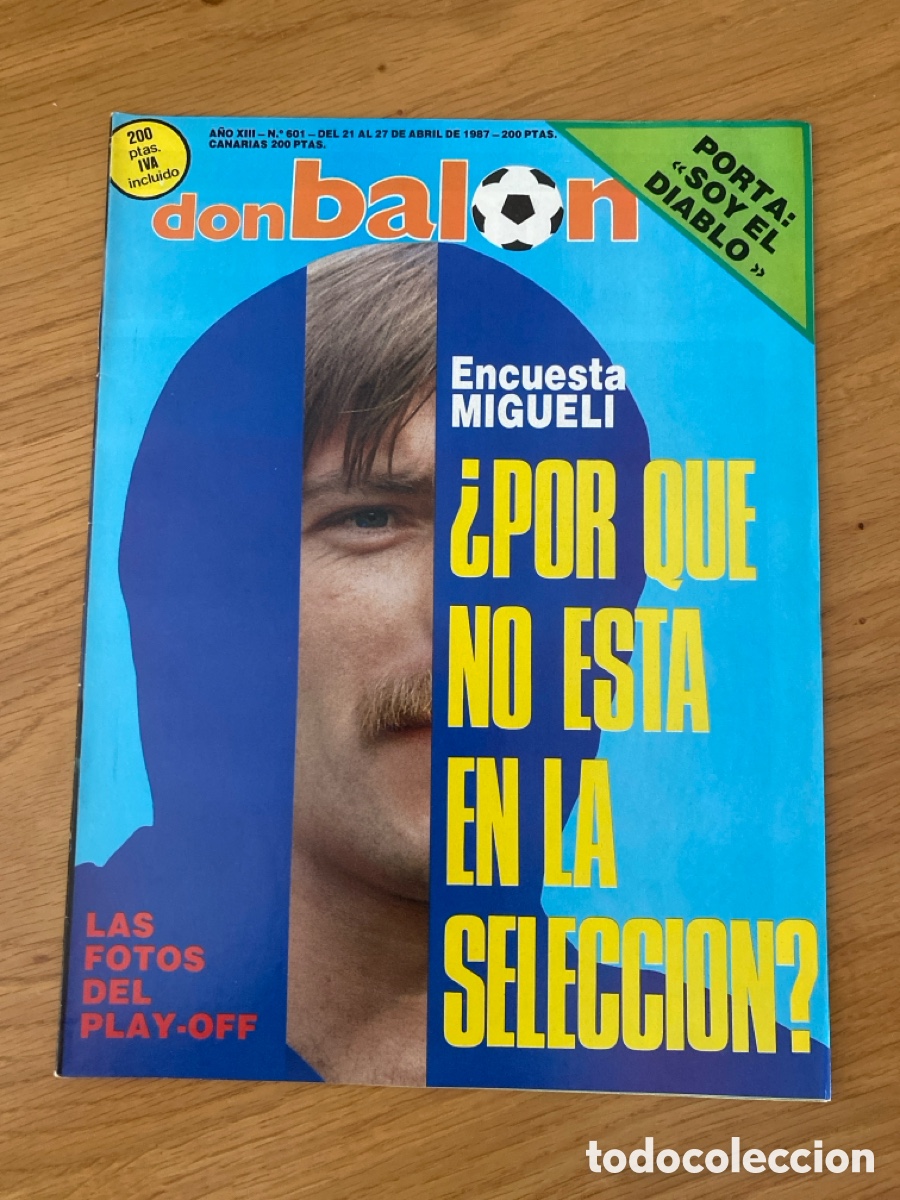 Coleccionismo deportivo: Don bal&oacute;n 601 - Barcelona - Play-off liga - Mallorca - Logro&ntilde;&eacute;s - Madrid - Espanyol