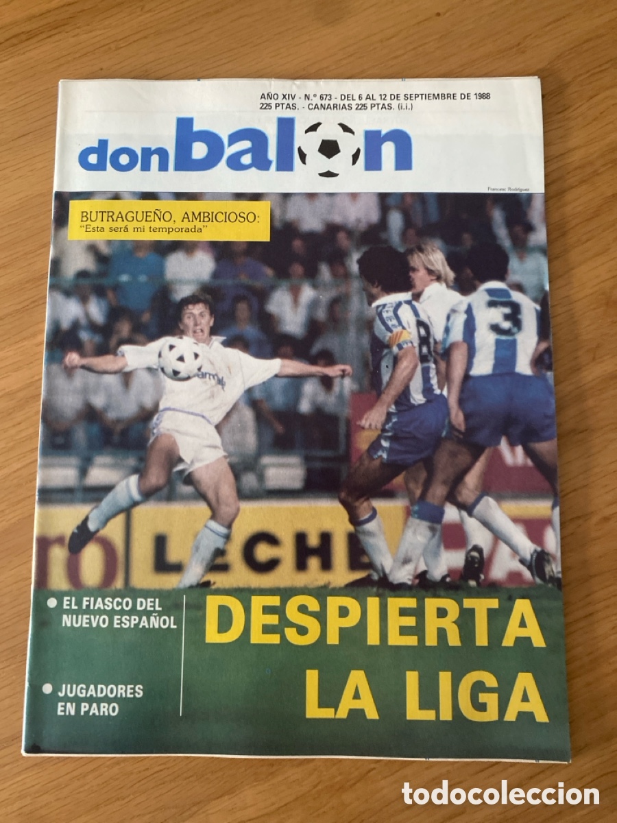 Coleccionismo deportivo: Don bal&oacute;n 673 - Poster Espanyol - Butrague&ntilde;o - Torneos verano - Eloy - Premier - Yogoslavia