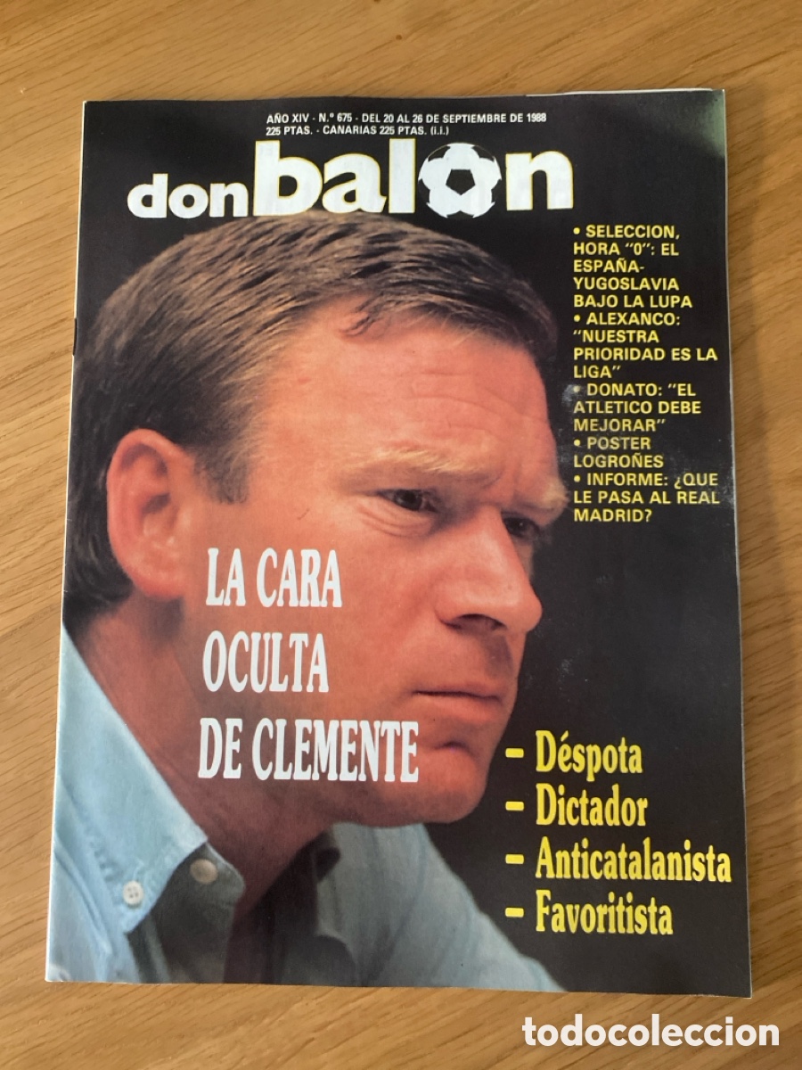Coleccionismo deportivo: Don bal&oacute;n 675 - Poster Logro&ntilde;&eacute;s - Madrid - Atl&eacute;tico - Grecia - Pe&ntilde;arol - Sestao - Espa&ntilde;a - Valencia