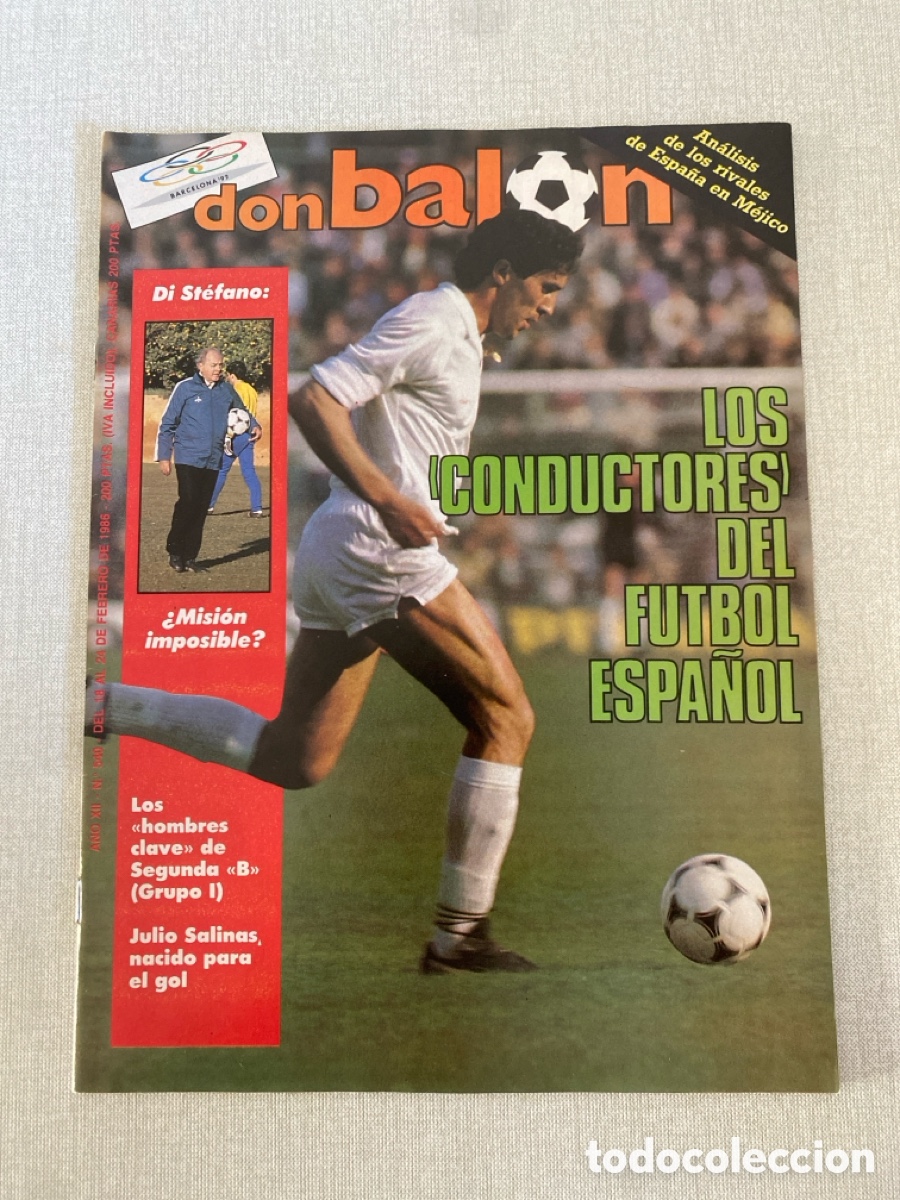 Coleccionismo deportivo: Don bal&oacute;n 540 - Athletic - Real Madrid - Mexico 86 - Real Sociedad - Cadiz - Basket - Segunda B