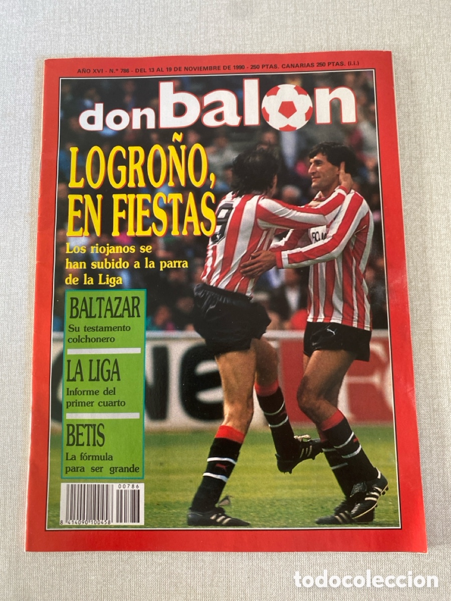 Coleccionismo deportivo: Don bal&oacute;n 786 - Logro&ntilde;&eacute;s - Atl&eacute;tico - Copas Europeas - Betis - Figueres - Burgos - Maradona