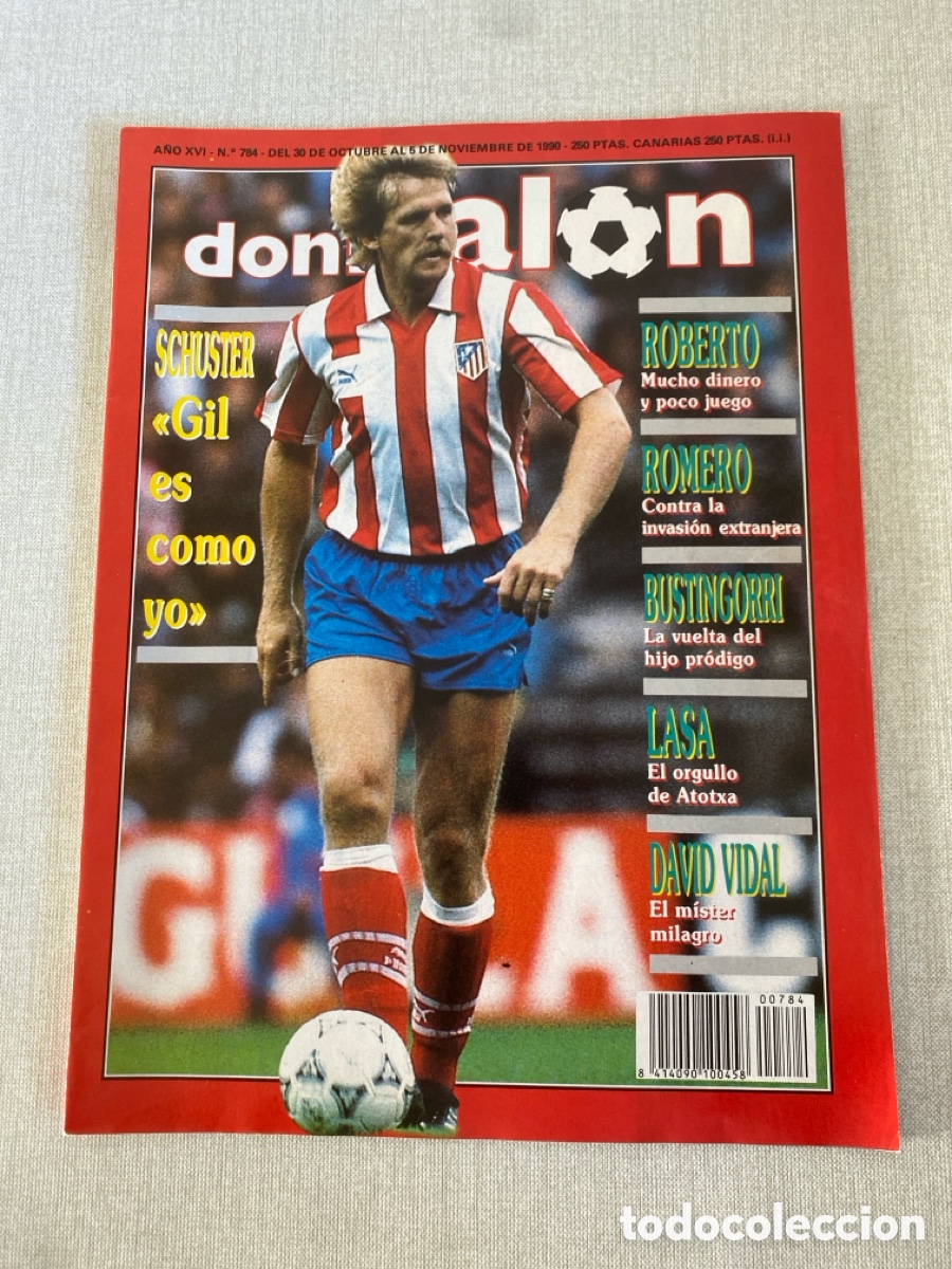 Coleccionismo deportivo: Don bal&oacute;n 784 - Atletico - Logro&ntilde;&eacute;s - Copas Europeas - Osasuna - Real - Valencia - Sevilla