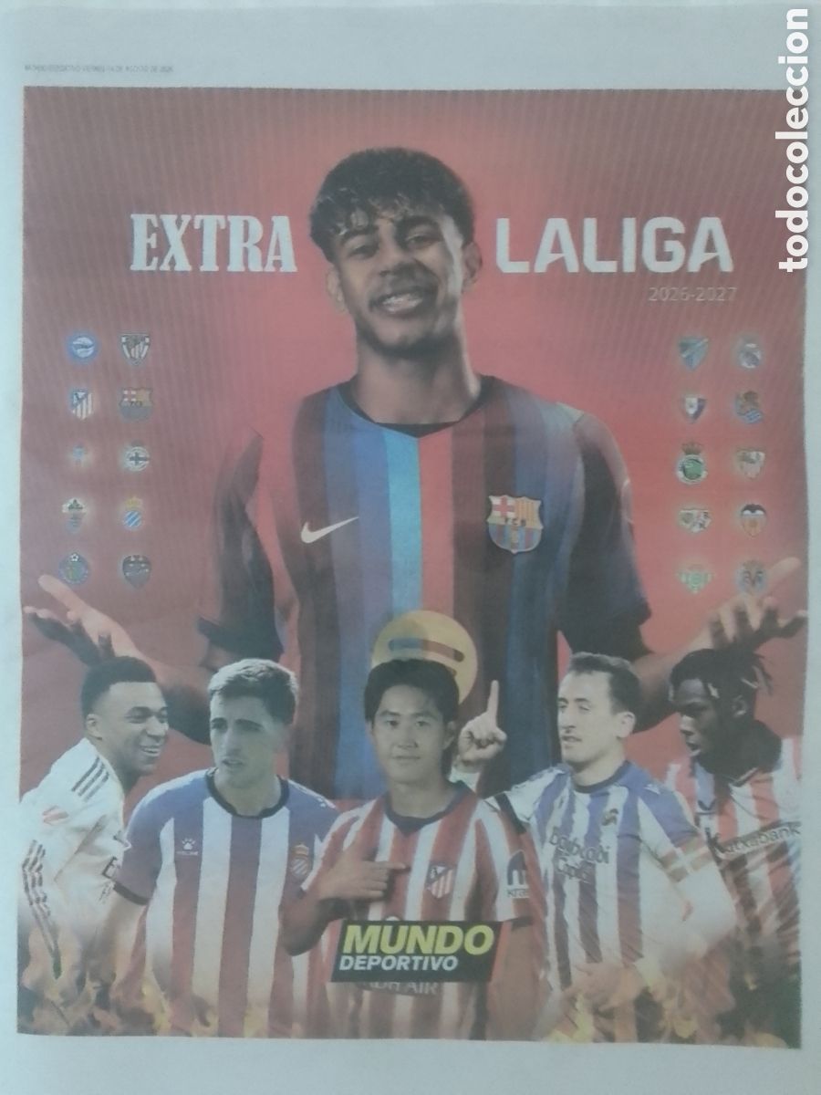 Coleccionismo deportivo: EXTRA LA LIGA 2026-2027 MUNDO DEPORTIVO.