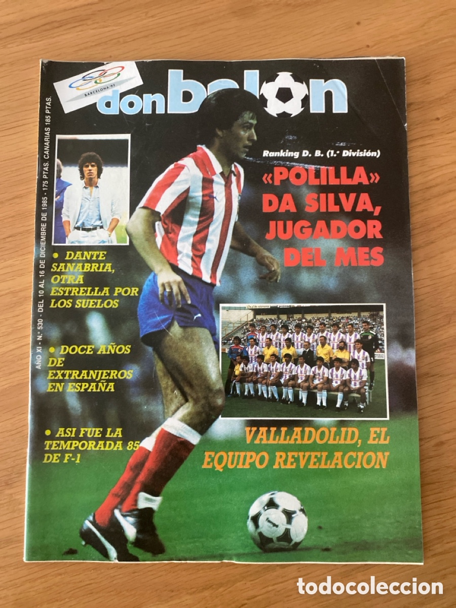 Coleccionismo deportivo: Don bal&oacute;n 530 - Sevilla - Valladolid - Maradona - Mexico 86 - Joventut Villacampa - F1