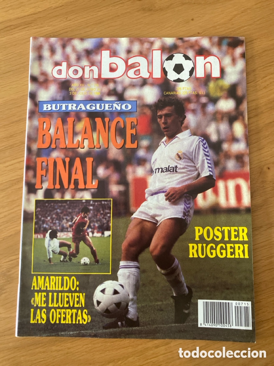 Coleccionismo deportivo: don bal&oacute;n 715 - Logro&ntilde;&eacute;s - Sporting - Madrid - Butrague&ntilde;o - Celta - Castell&oacute;n - Loren