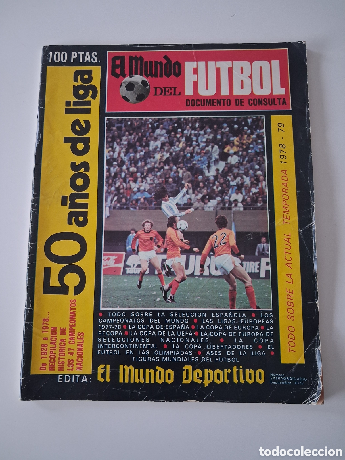 Sammelleidenschaft Sport: El Mundo del F&uacute;tbol. Liga 78-79