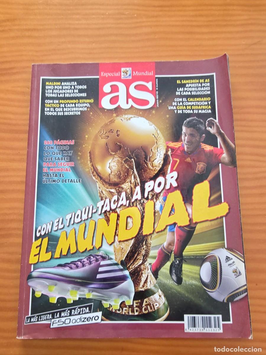 Coleccionismo deportivo: GU&Iacute;A AS MUNDIAL 2010