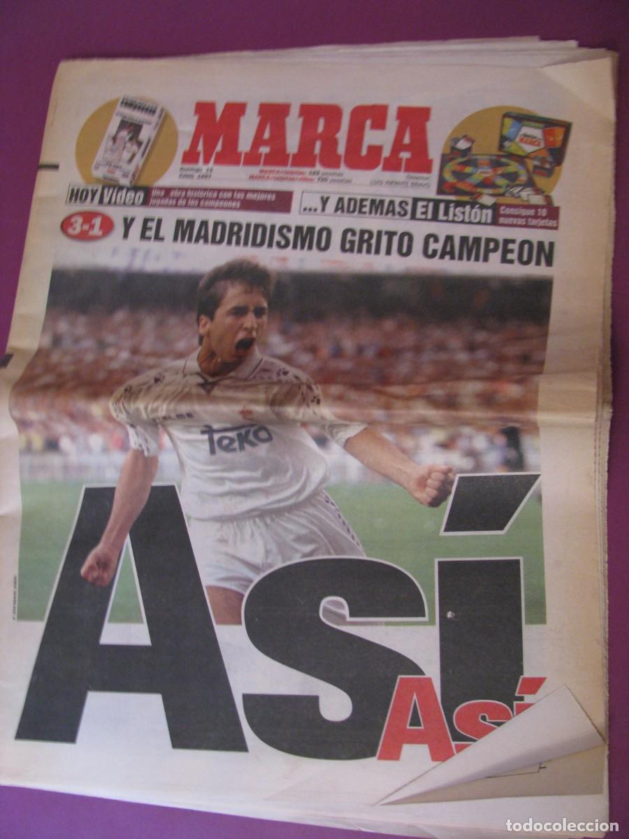 Coleccionismo deportivo: MARCA 15 JUNIO 1997.