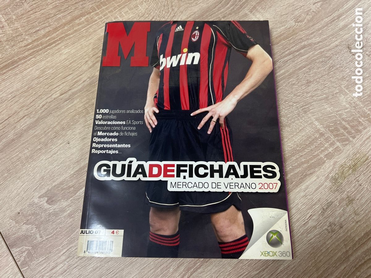 Coleccionismo deportivo: GU&Iacute;A MARCA 2007 gu&iacute;a de fichajes