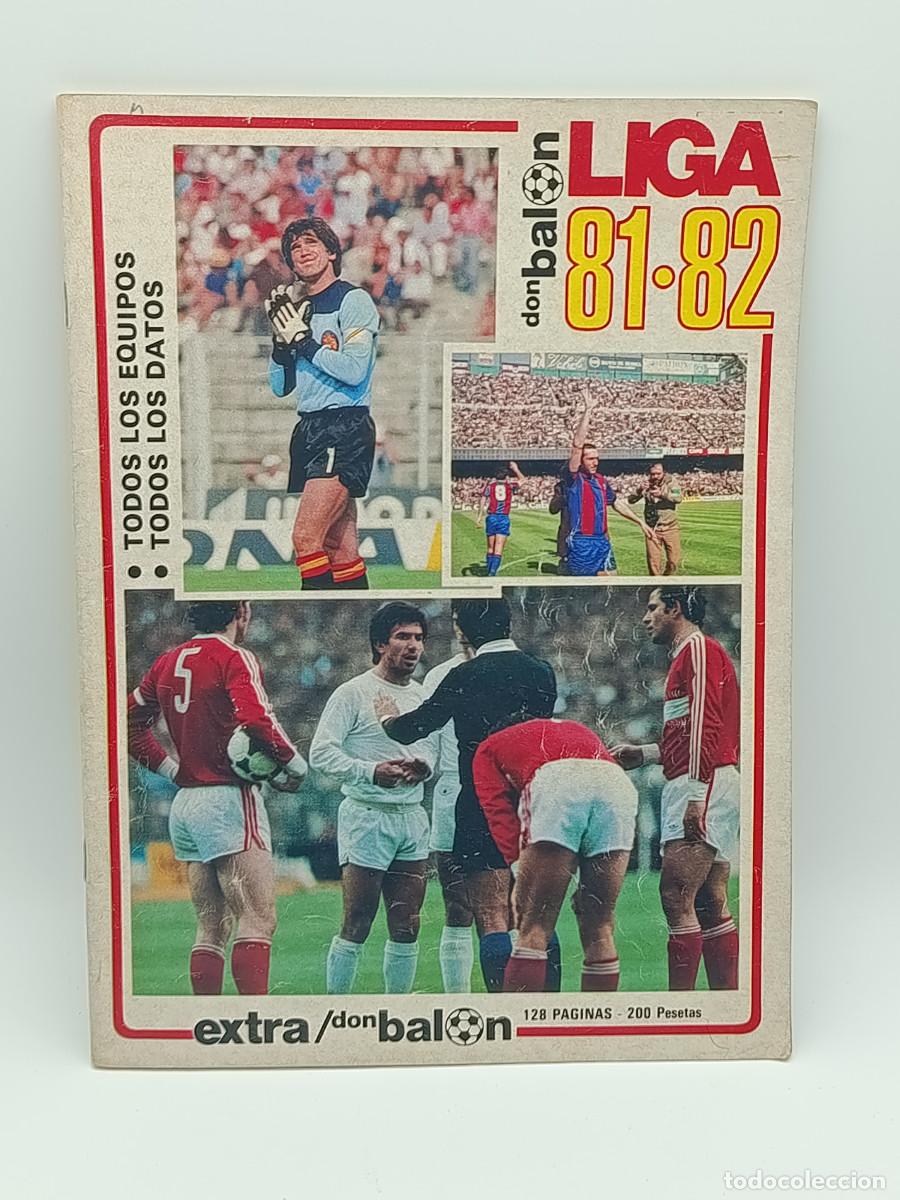 Colecionismo desportivo: DON BALON EXTRA LIGA 81 82. COMPLETA.