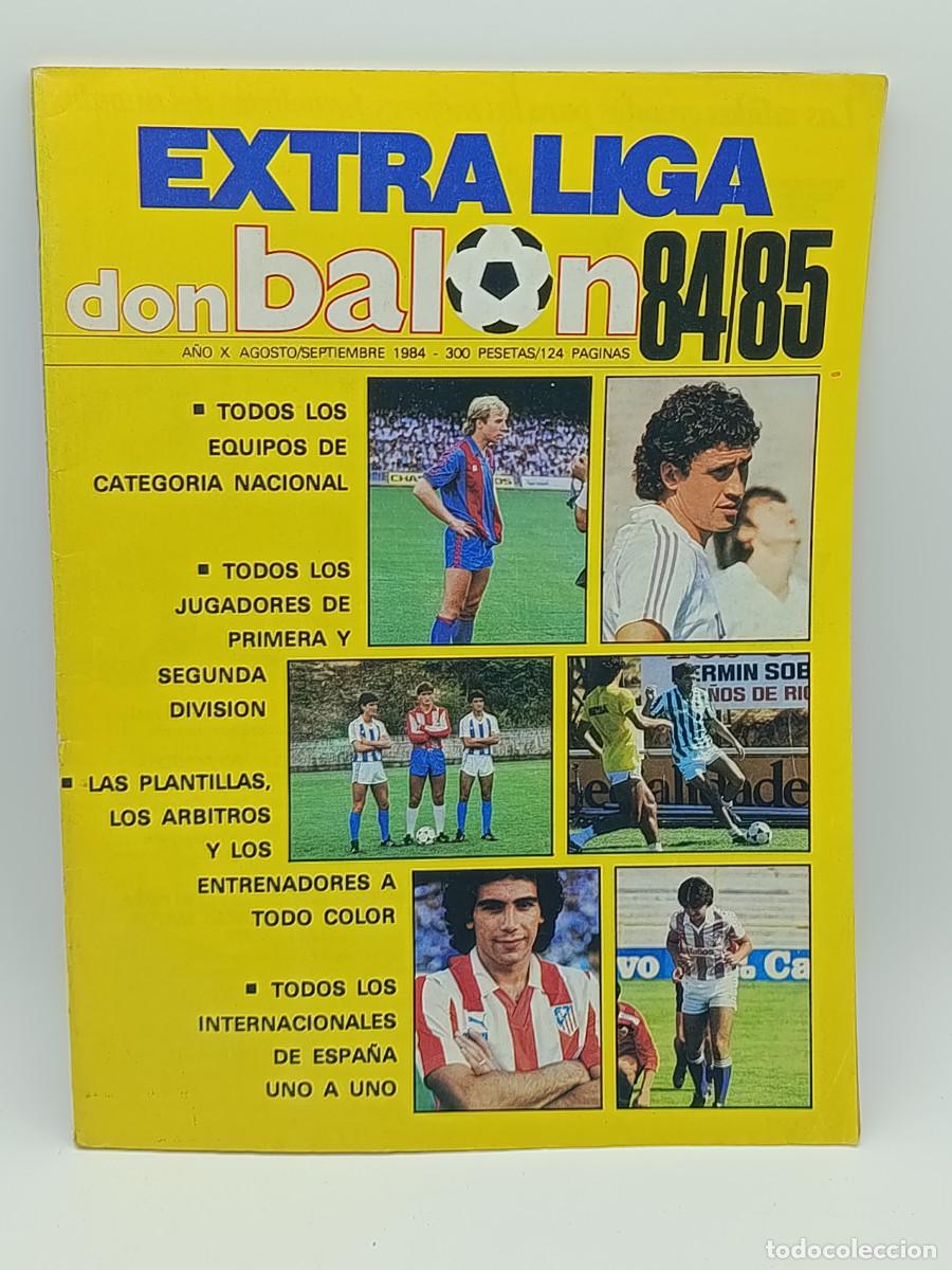 Colecionismo desportivo: DON BALON EXTRA LIGA 84 85. COMPLETA.