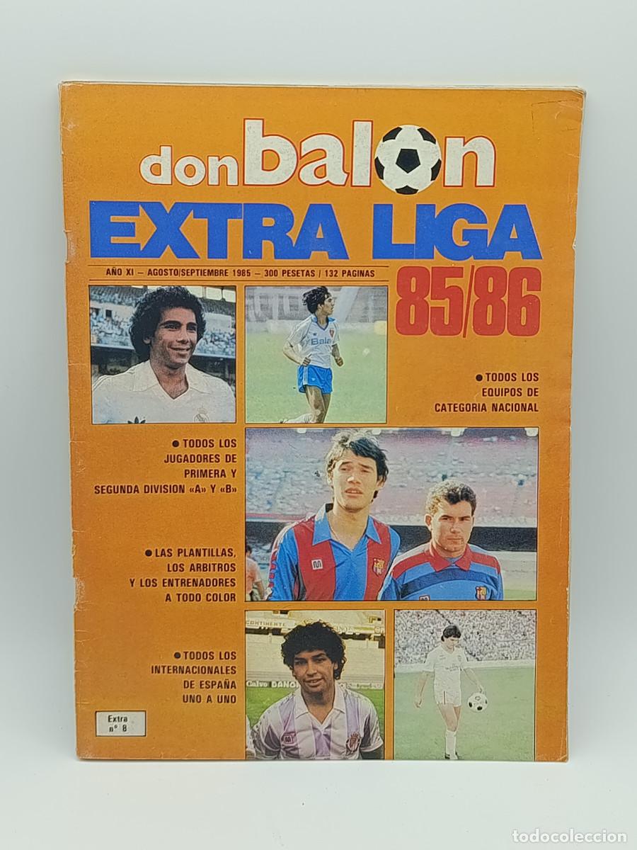 Colecionismo desportivo: DON BALON EXTRA LIGA 85 86. COMPLETA.