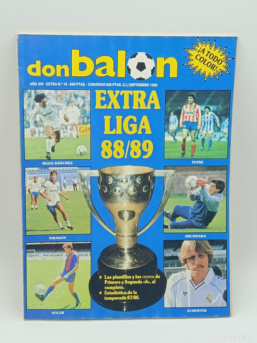 Colecionismo desportivo: DON BALON EXTRA LIGA 88 89. COMPLETA.