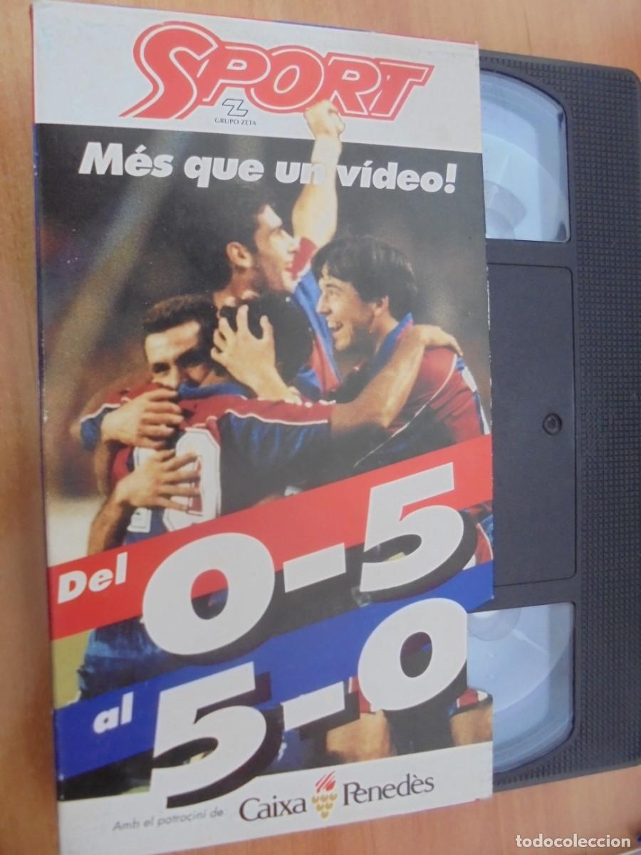 Coleccionismo deportivo: SPORT VIDEO DEL 0-5 AL 5-0 VHS