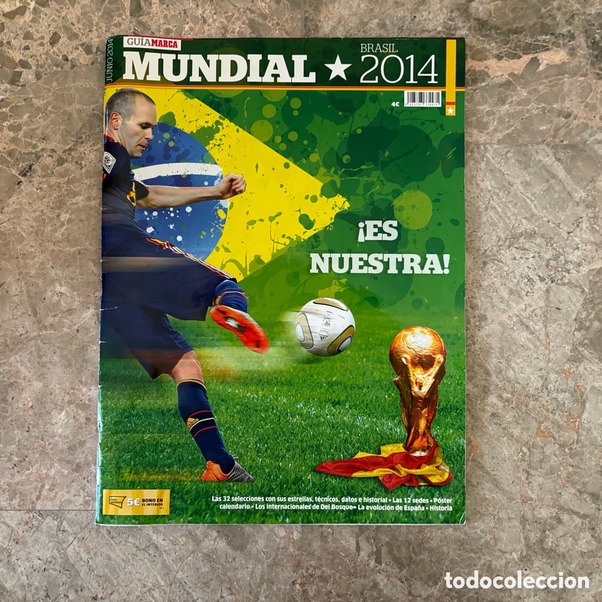 Coleccionismo deportivo: Gu&iacute;a Marca Mundial Brasil 2014