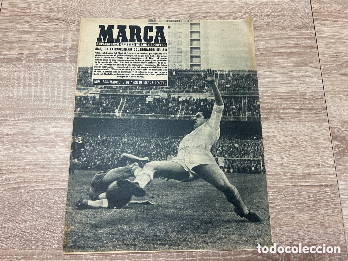 Coleccionismo deportivo: MARCA 853 (07/04/1959)