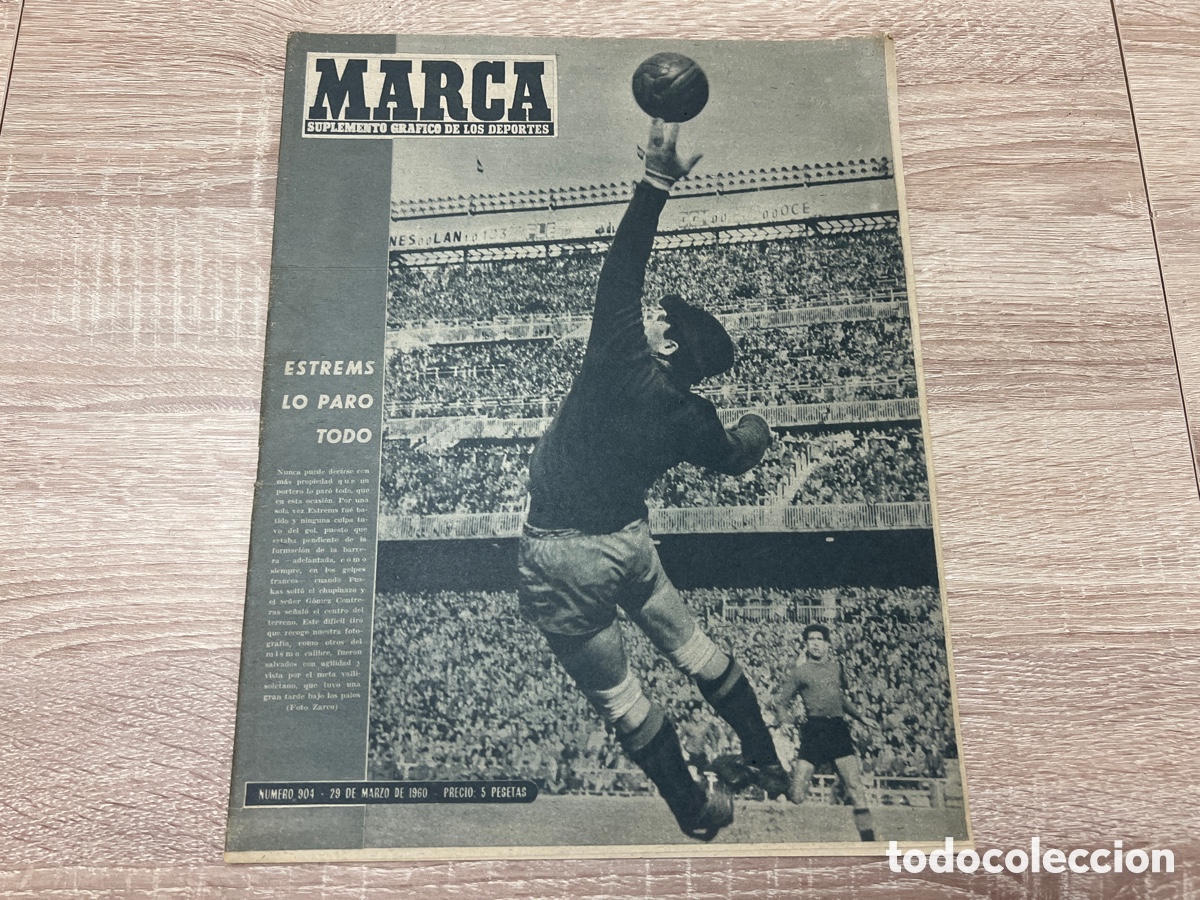 Coleccionismo deportivo: MARCA 904 (29/03/1960)
