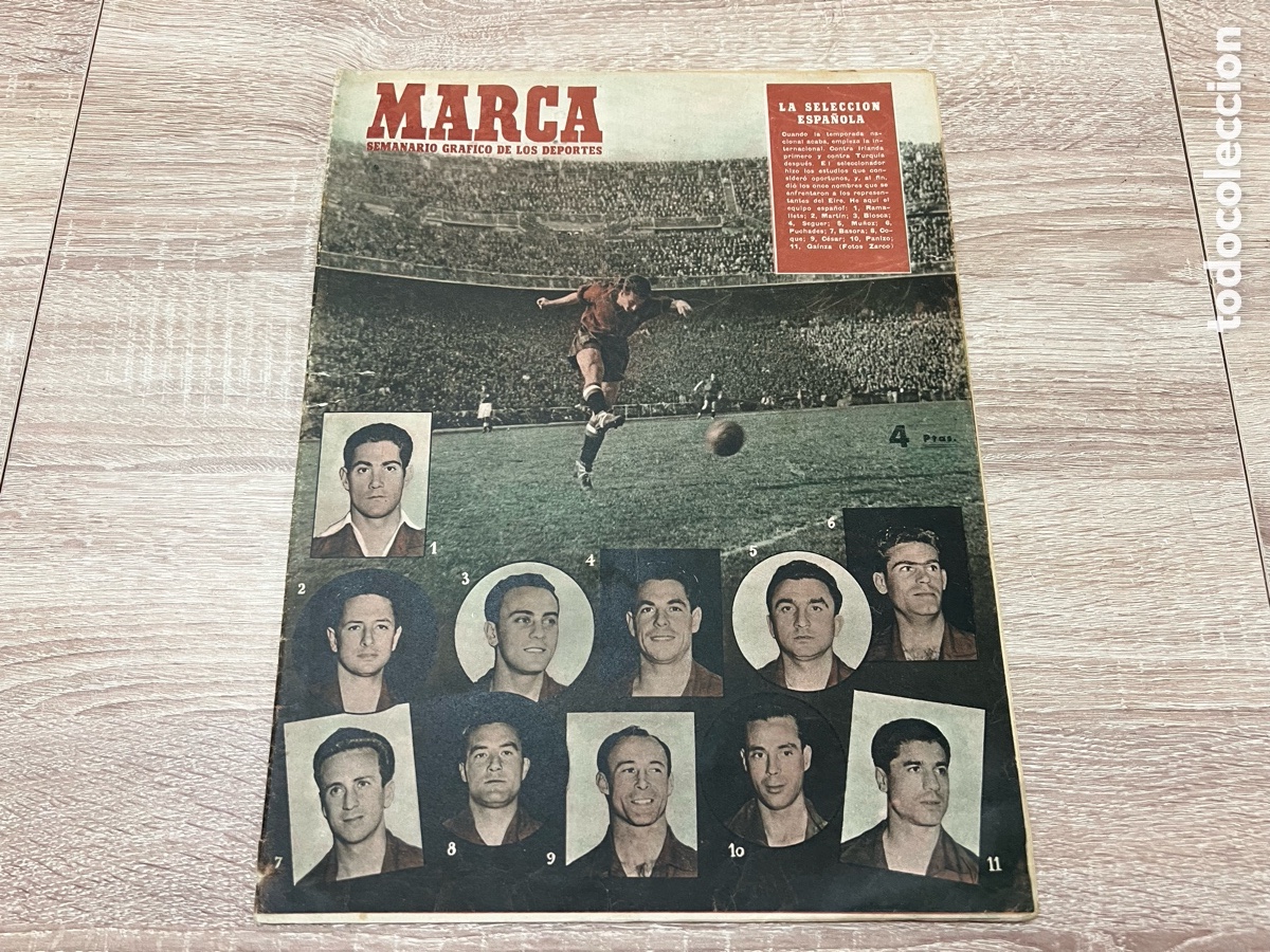 Coleccionismo deportivo: MARCA 496 (03/06/1952)