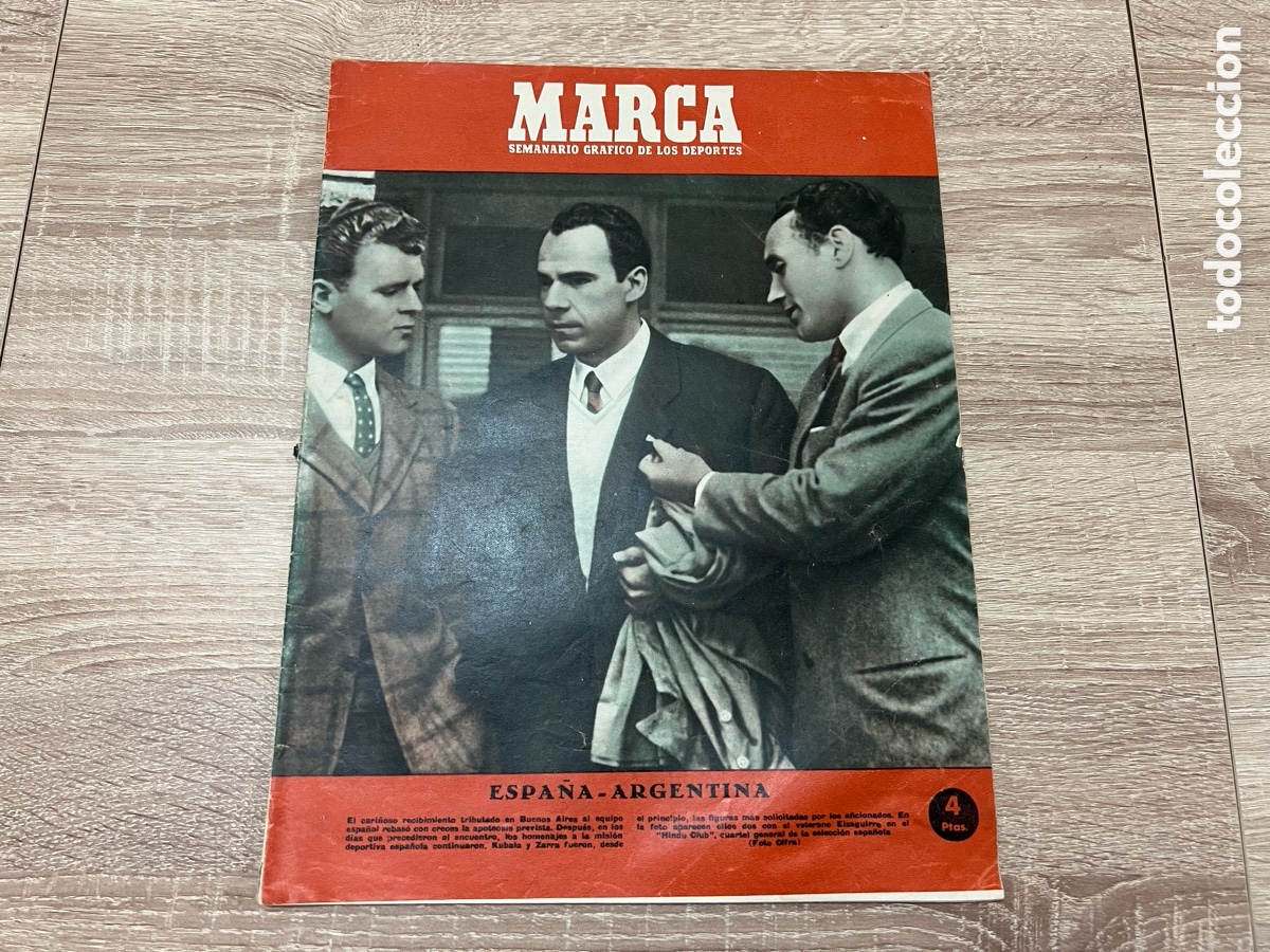 Coleccionismo deportivo: MARCA 553 (07/07/1953)